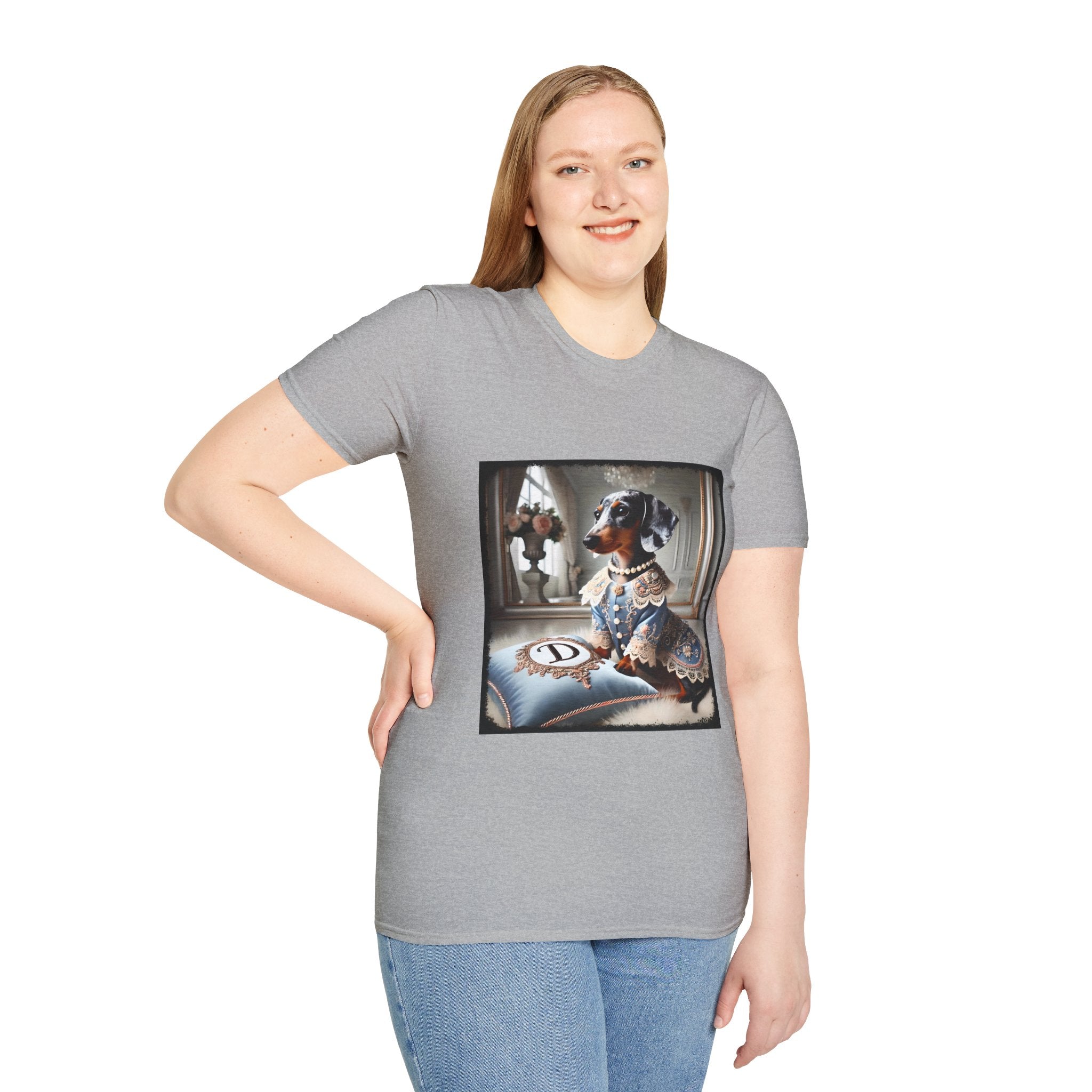 Dachshund Glamour Chic | Unisex Dog T-Shirt