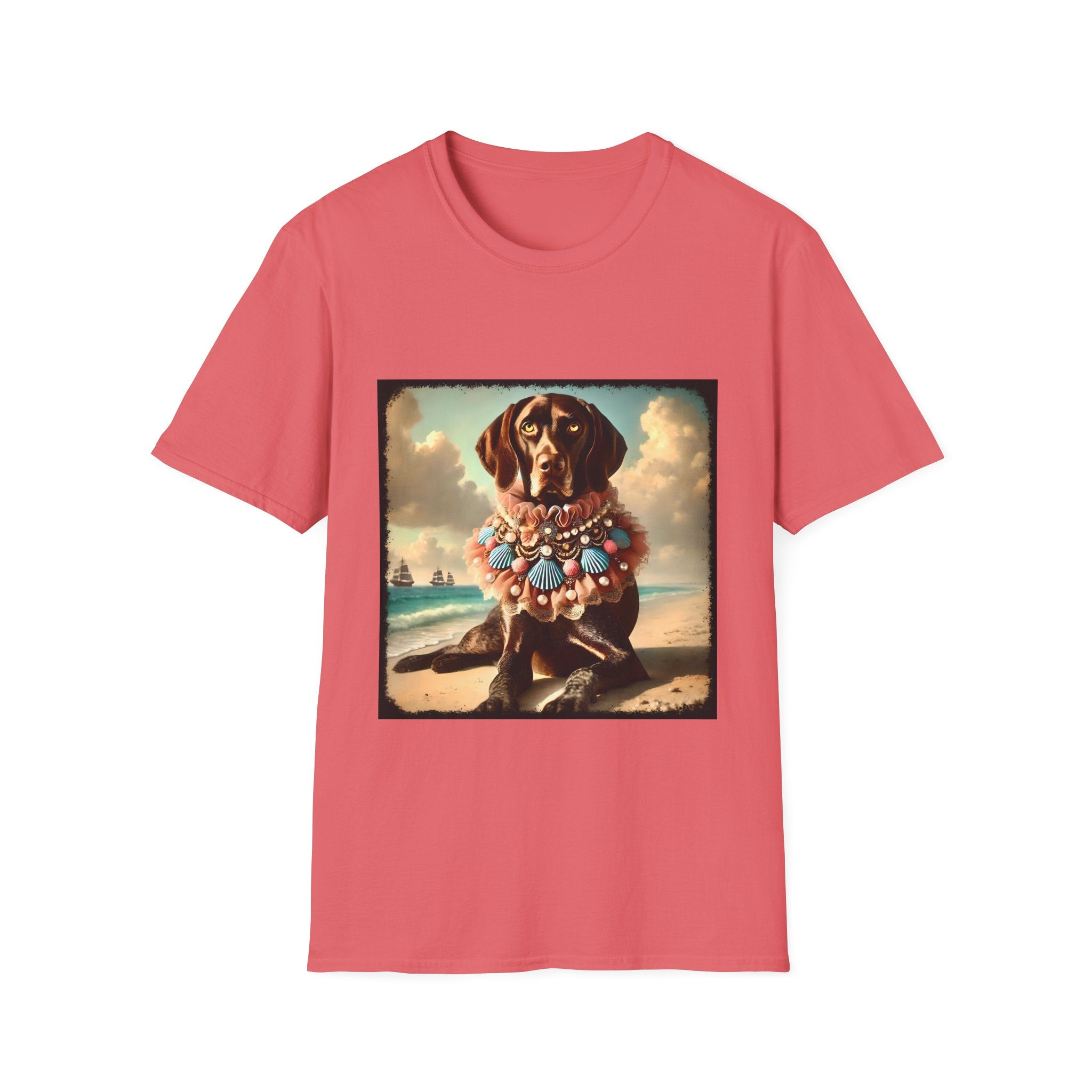 German Shorthaired Pointer Beach Babe | Unisex Dog T-Shirt