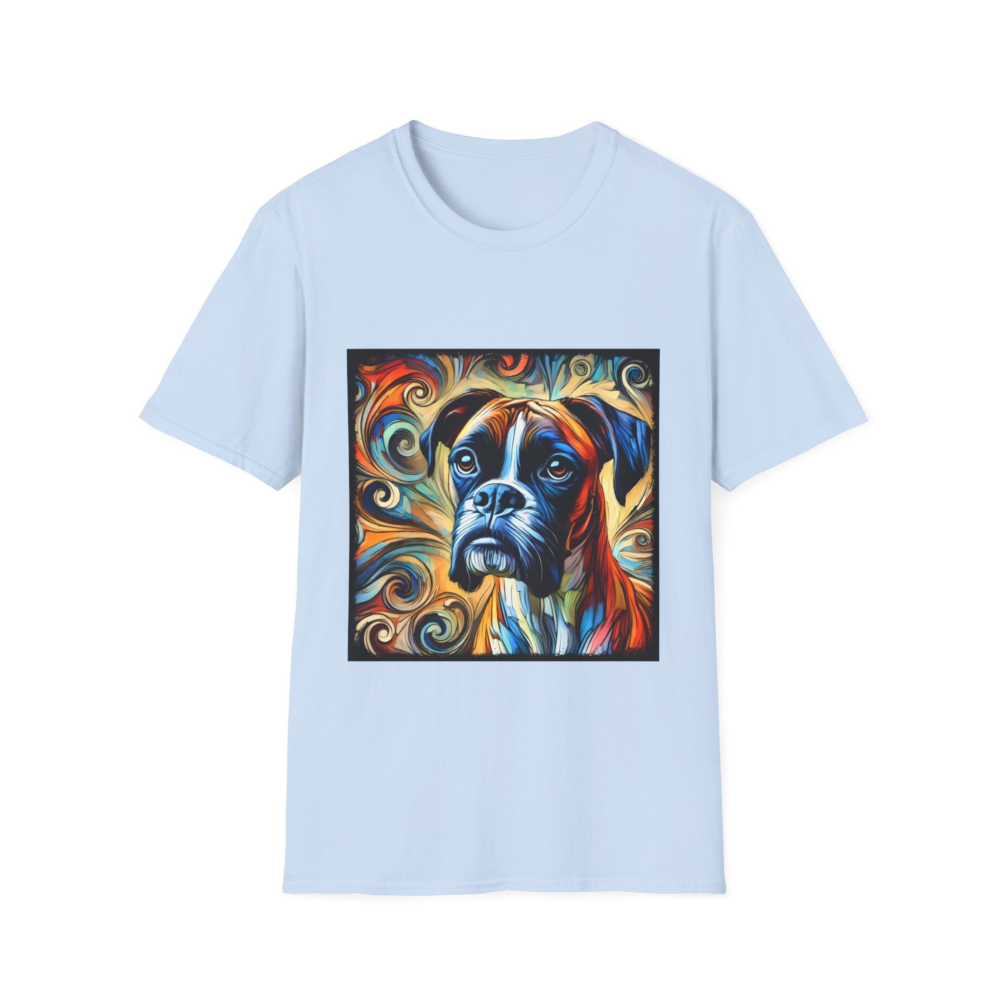 Boxer Warm Swirl | Unisex Dog T-Shirt