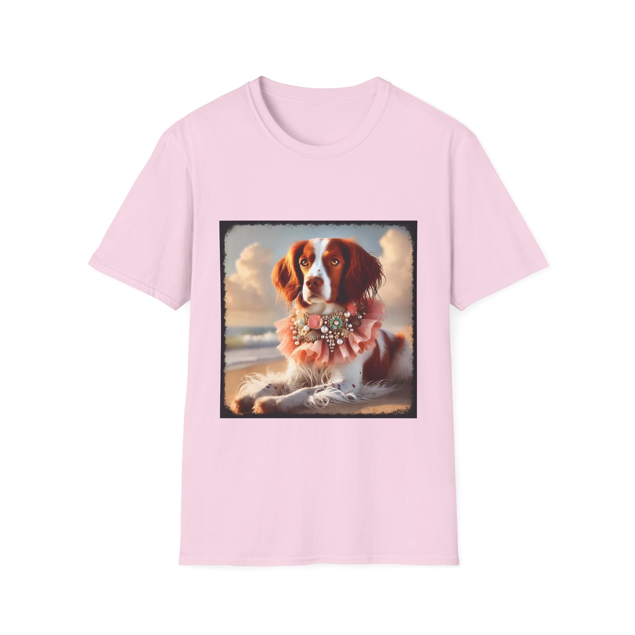 Brittany Beach Beauty | Unisex Dog T-Shirt