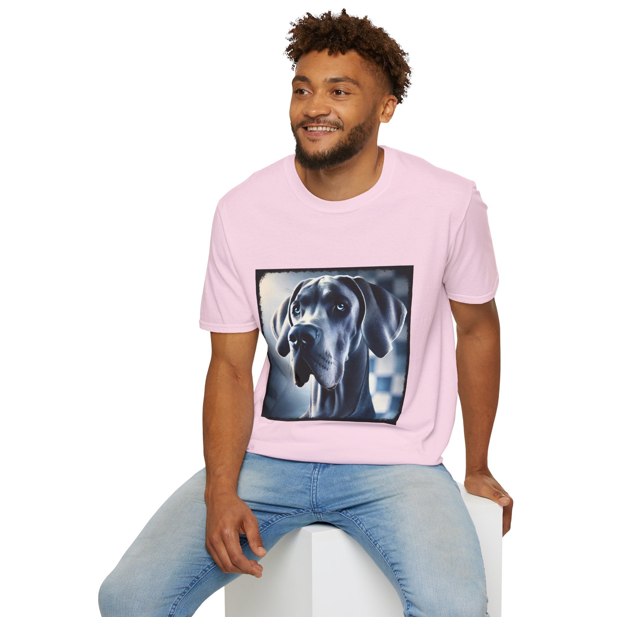 Great Dane Regal Pose | Unisex Dog T-Shirt