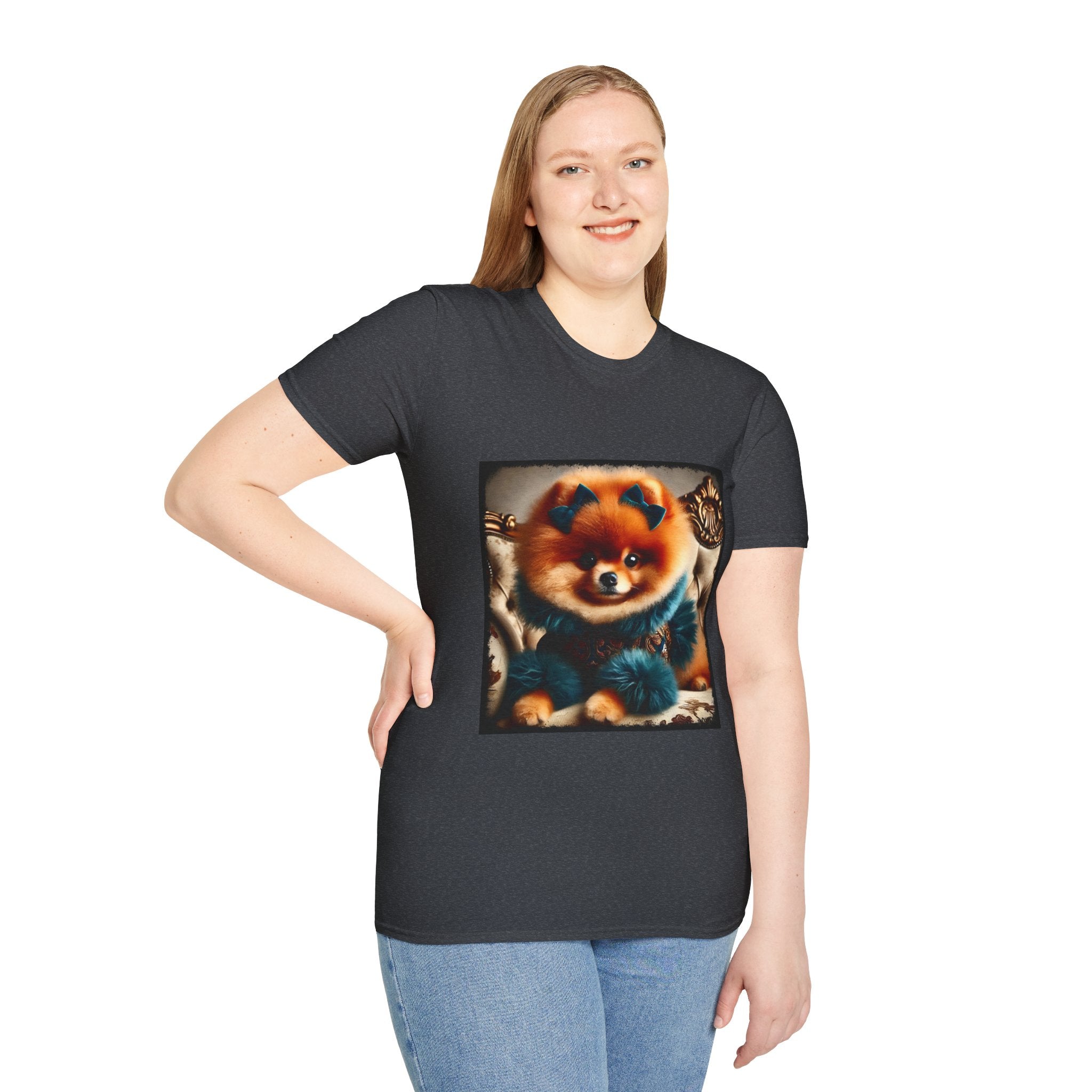 Pomeranian Pawsh Pawfluencer | Unisex Dog T-Shirt