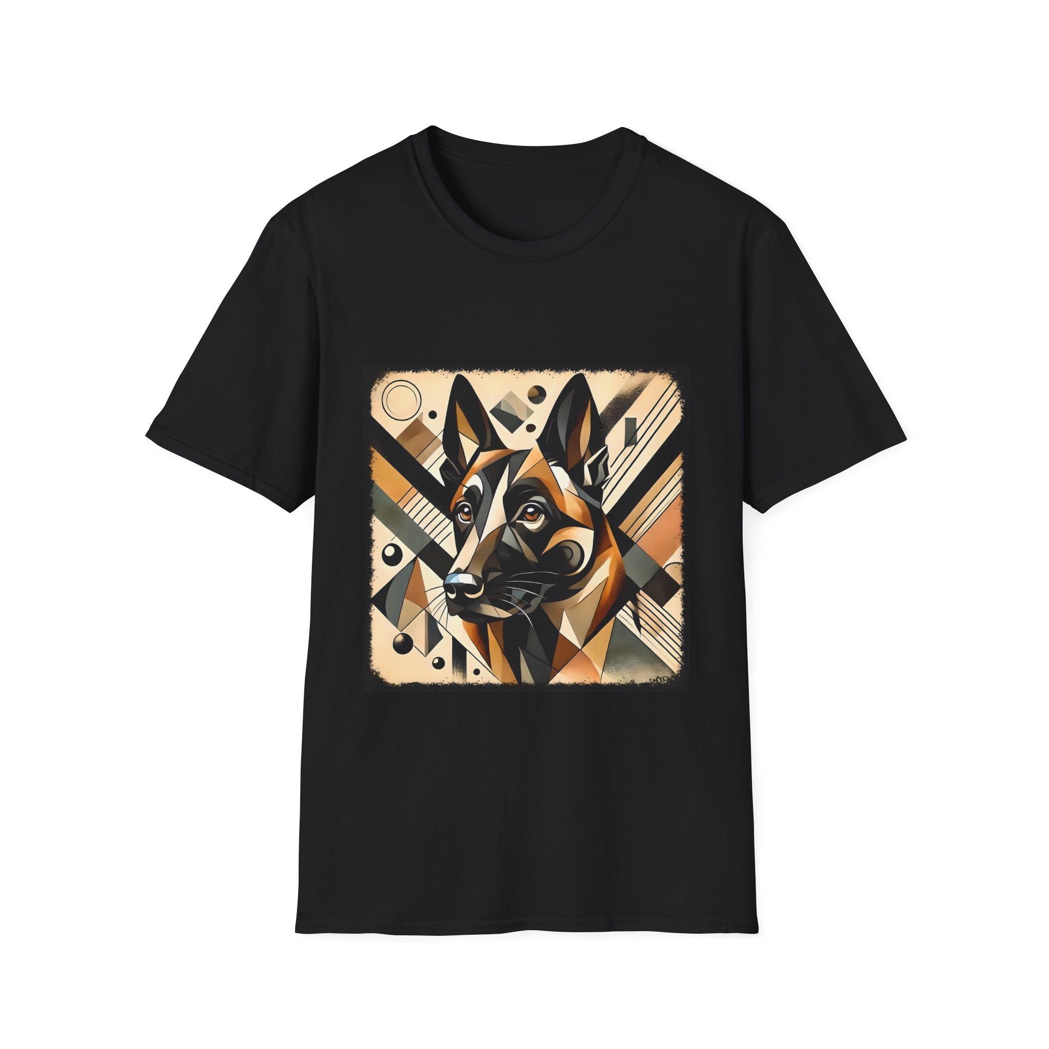 Belgian Malinois Bold Geometric | Unisex Dog T-Shirt