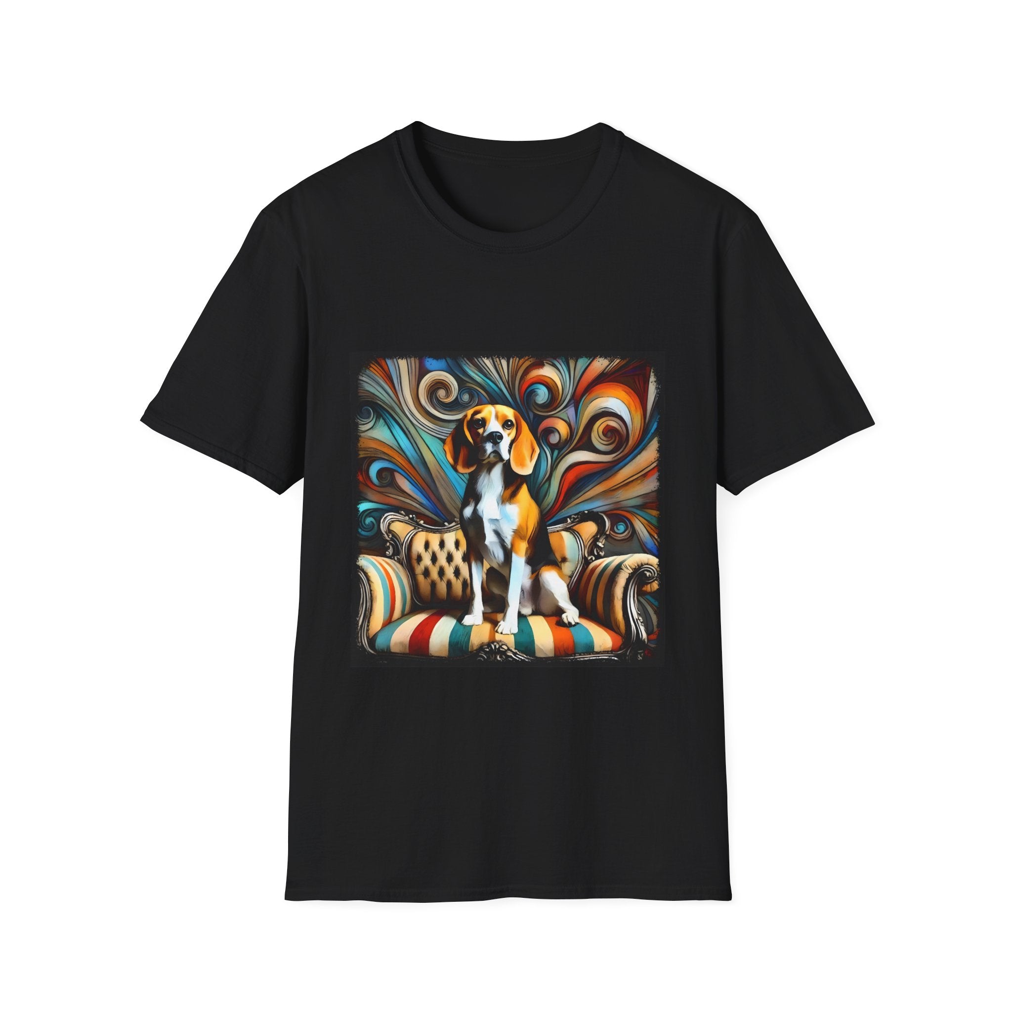 Beagle Warm Swirl | Unisex Dog T-Shirt
