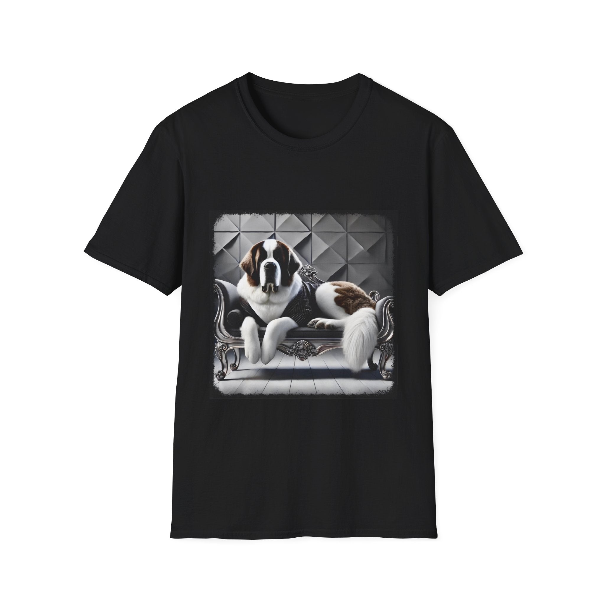 Saint Bernard Tux Luxe | Unisex Dog T-Shirt