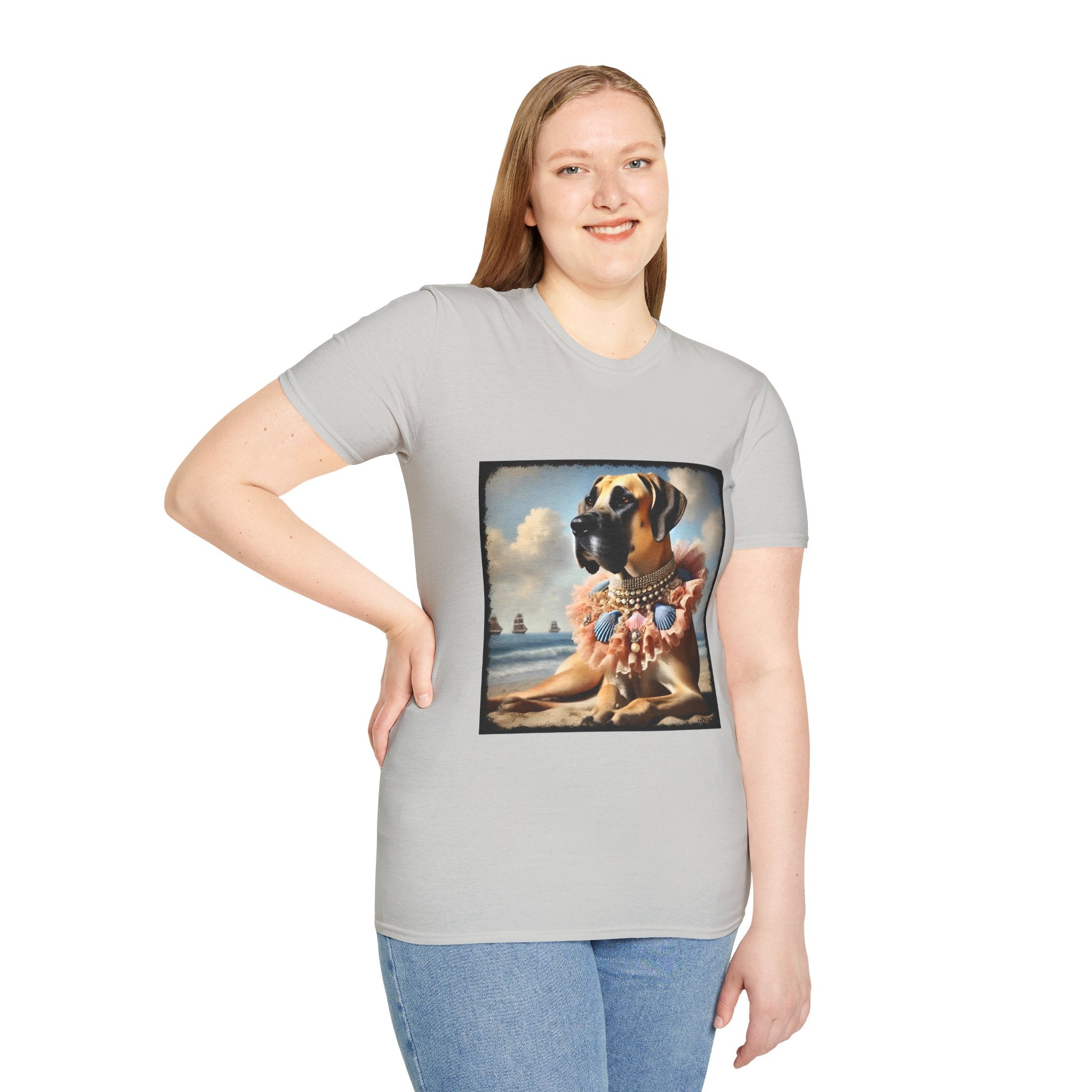 Great Dane Seaside Queen | Unisex Dog T-Shirt