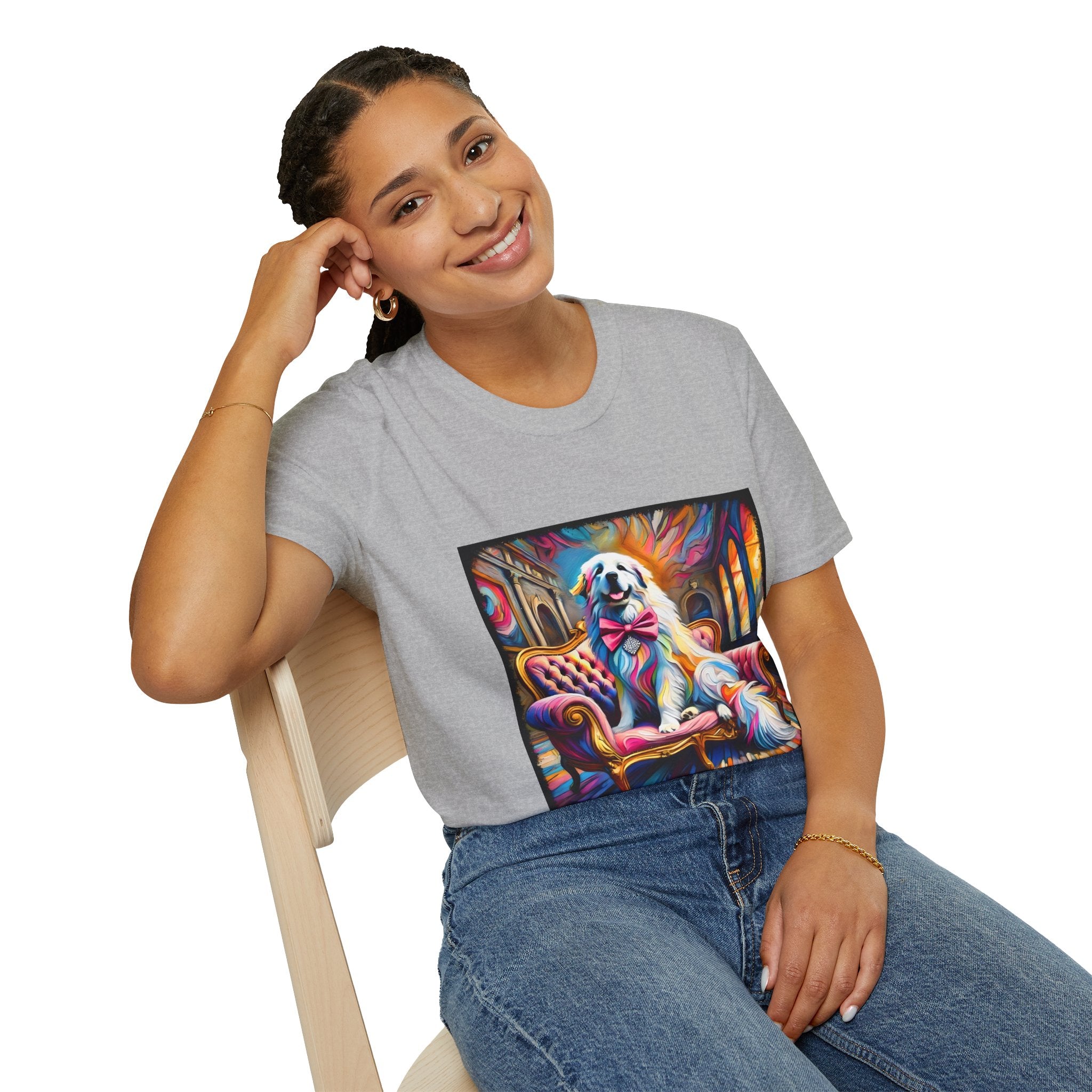 Great Pyrenees Diamond Princess Classic | Unisex Dog T-Shirt