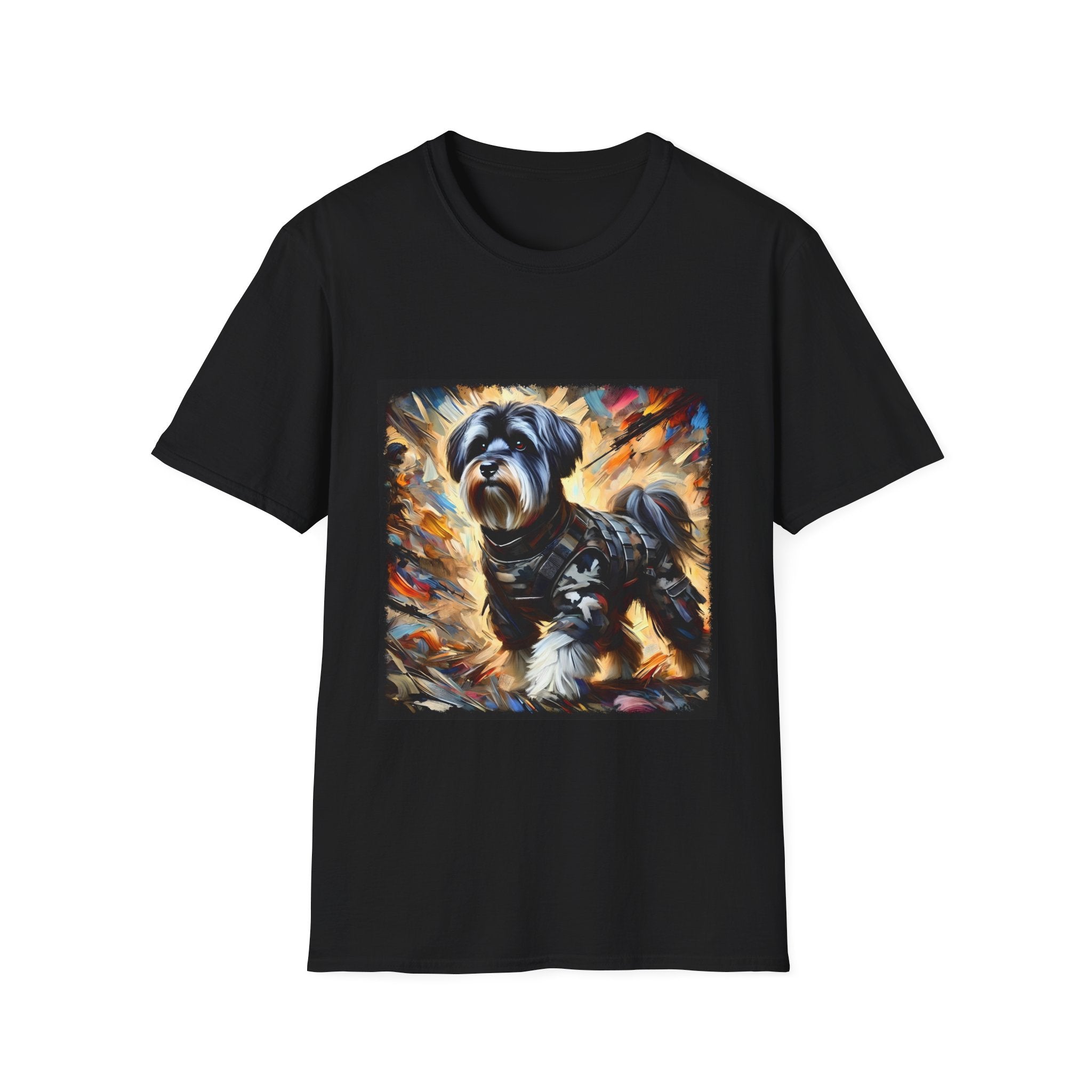 Havanese Bold Camo Classic |  Unisex Dog T-Shirt