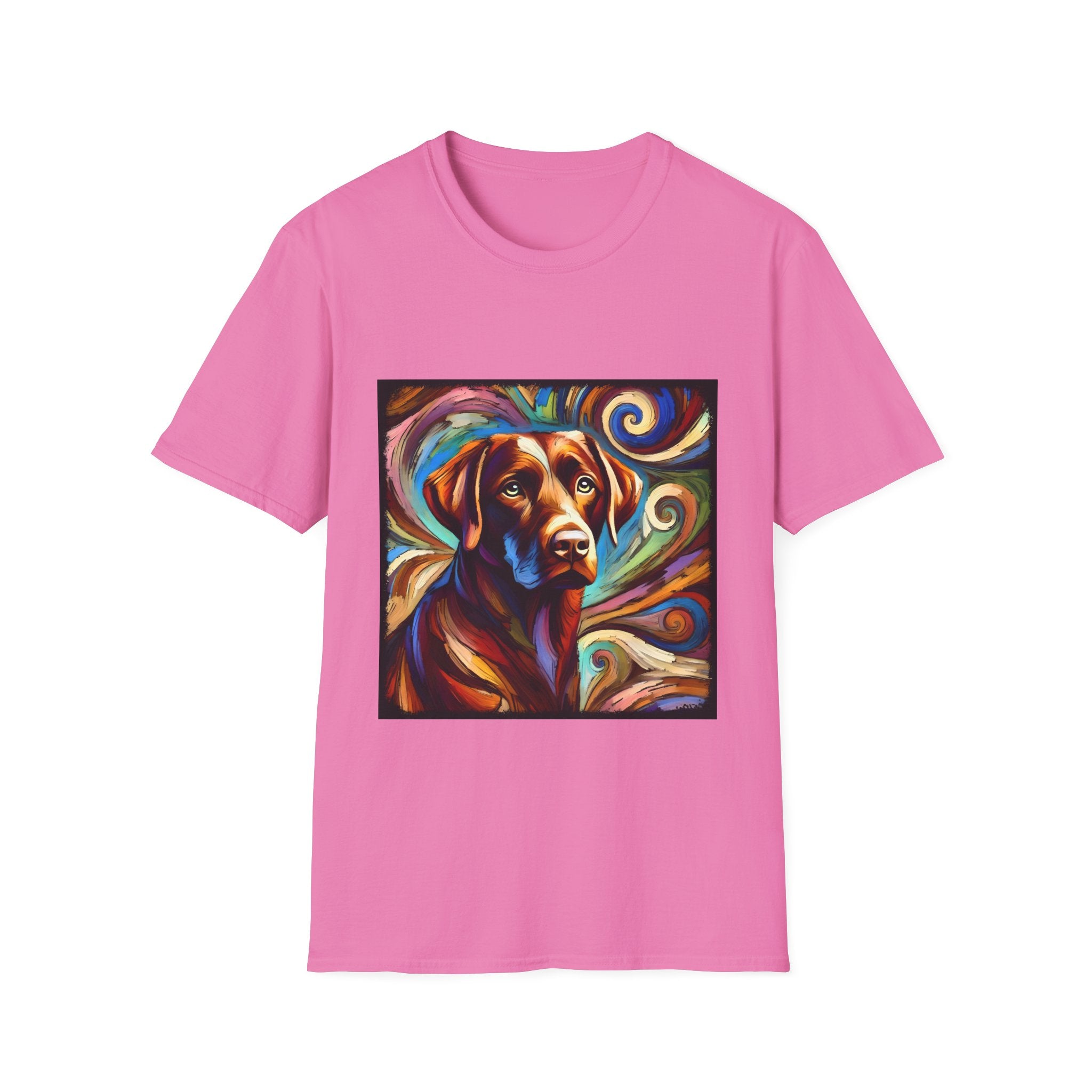 Labrador Retriever Bold Swirl | Unisex Dog T-Shirt