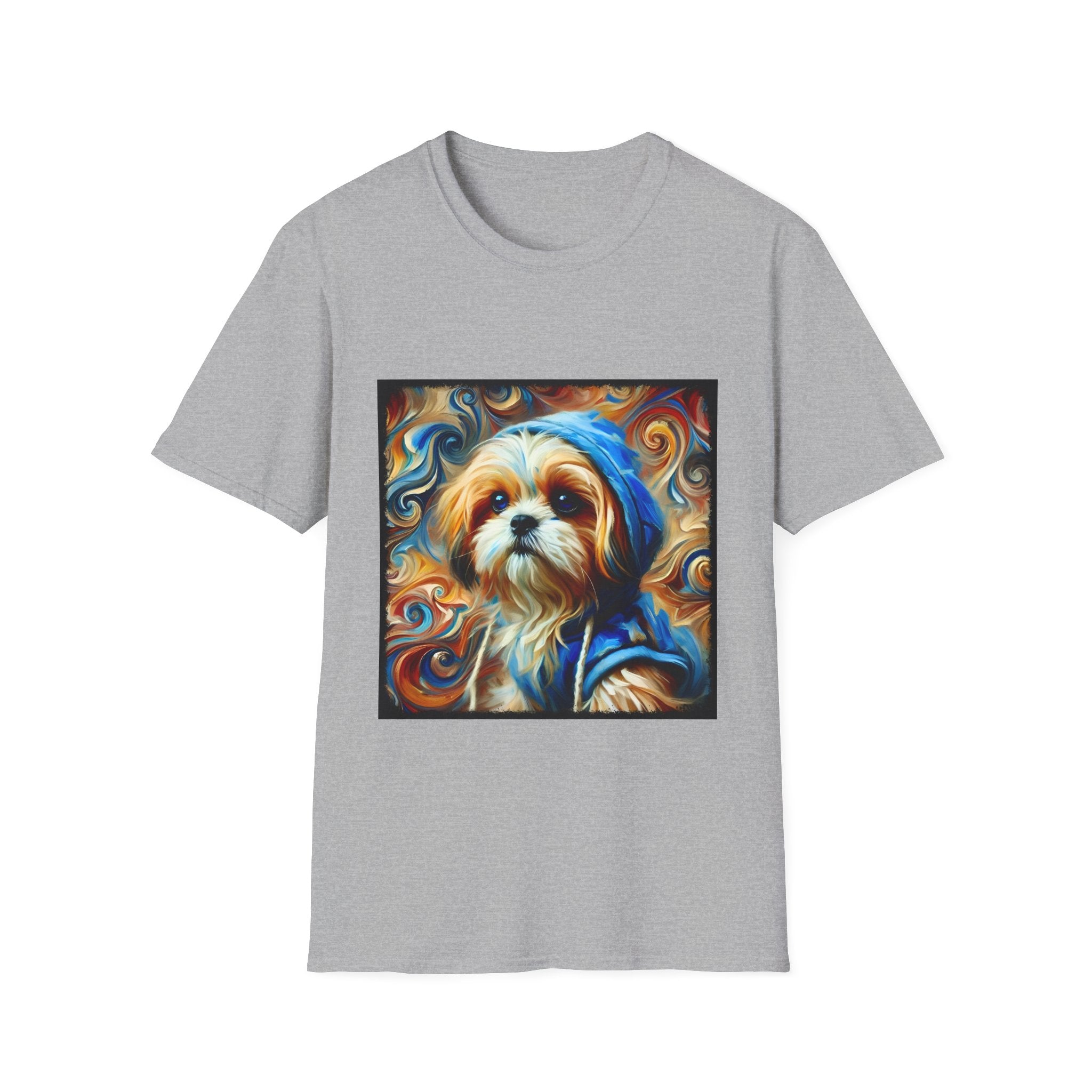 Shih Tzu Comfy Swirl | Unisex Dog T-Shirt