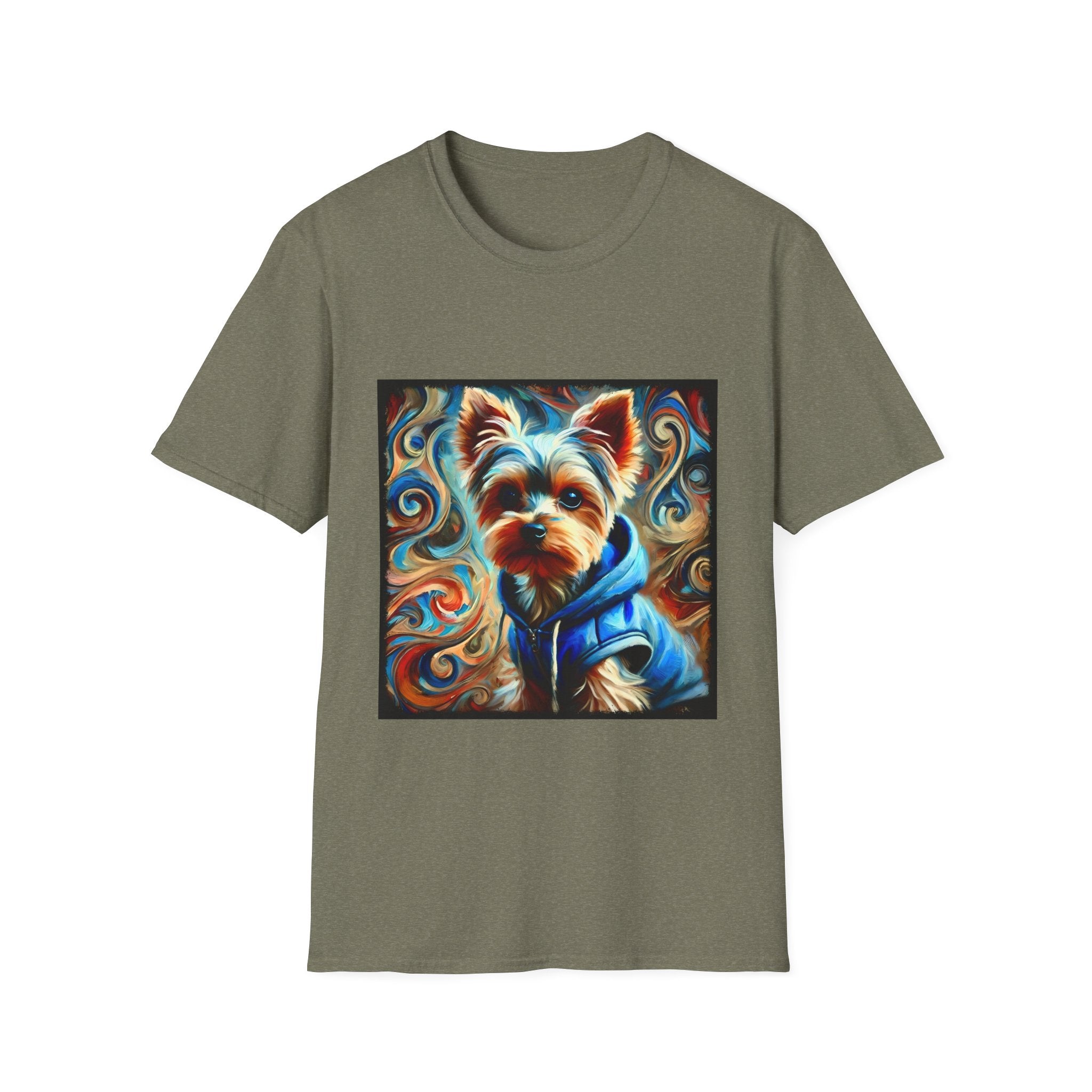 Yorkshire Terrier Metro Swirl | Unisex Dog T-Shirt