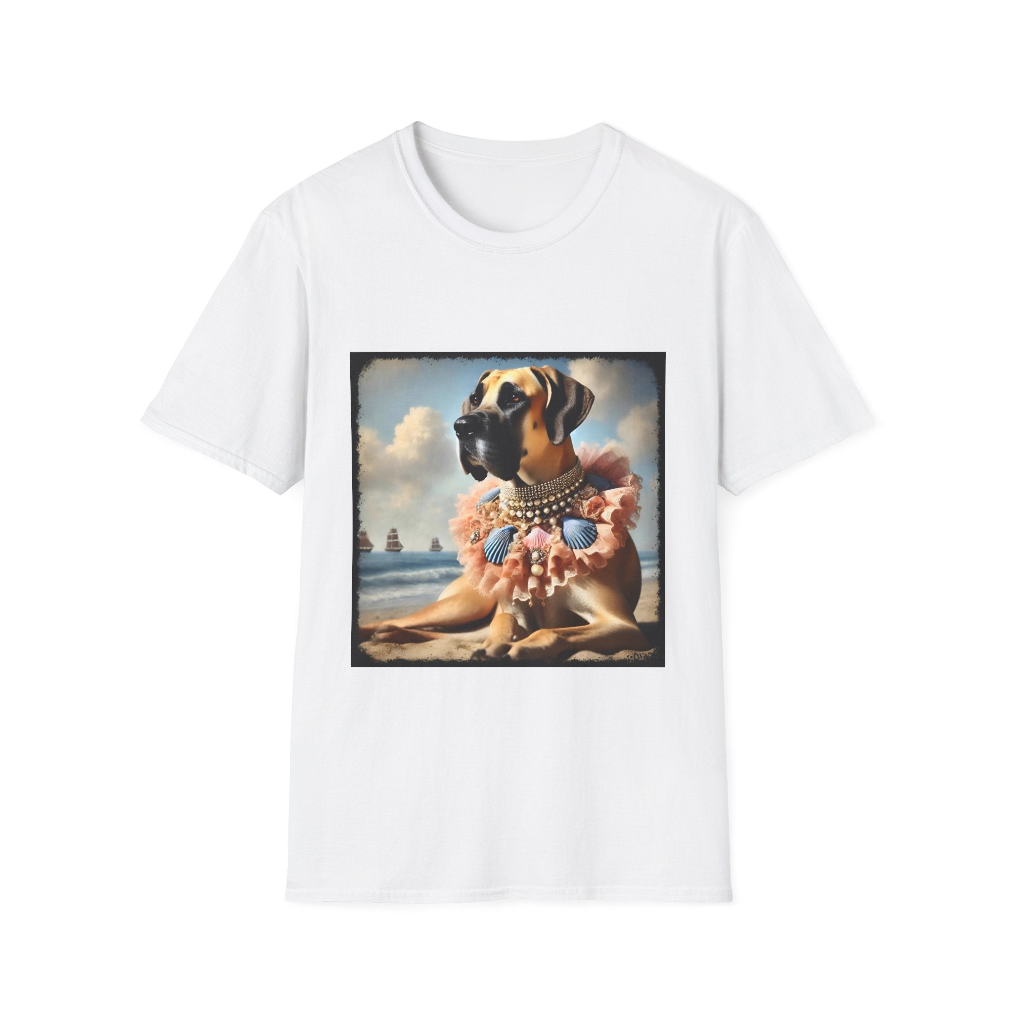Great Dane Seaside Queen | Unisex Dog T-Shirt