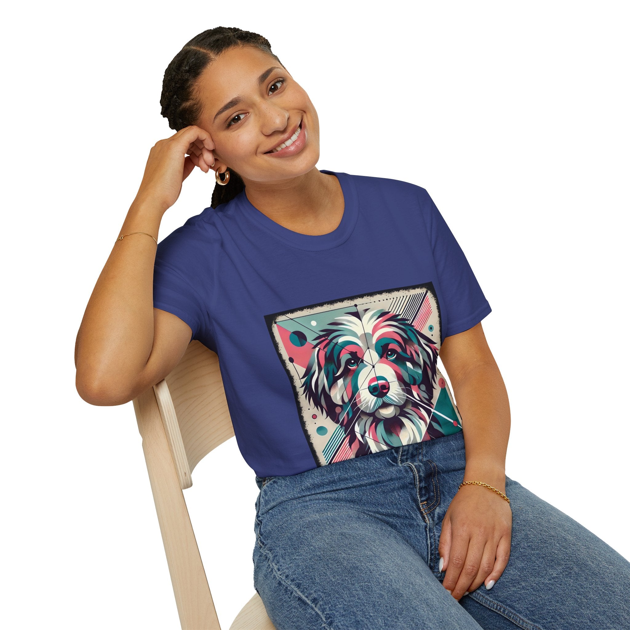 Goldendoodle Bold Geometric | Unisex Dog T-Shirt