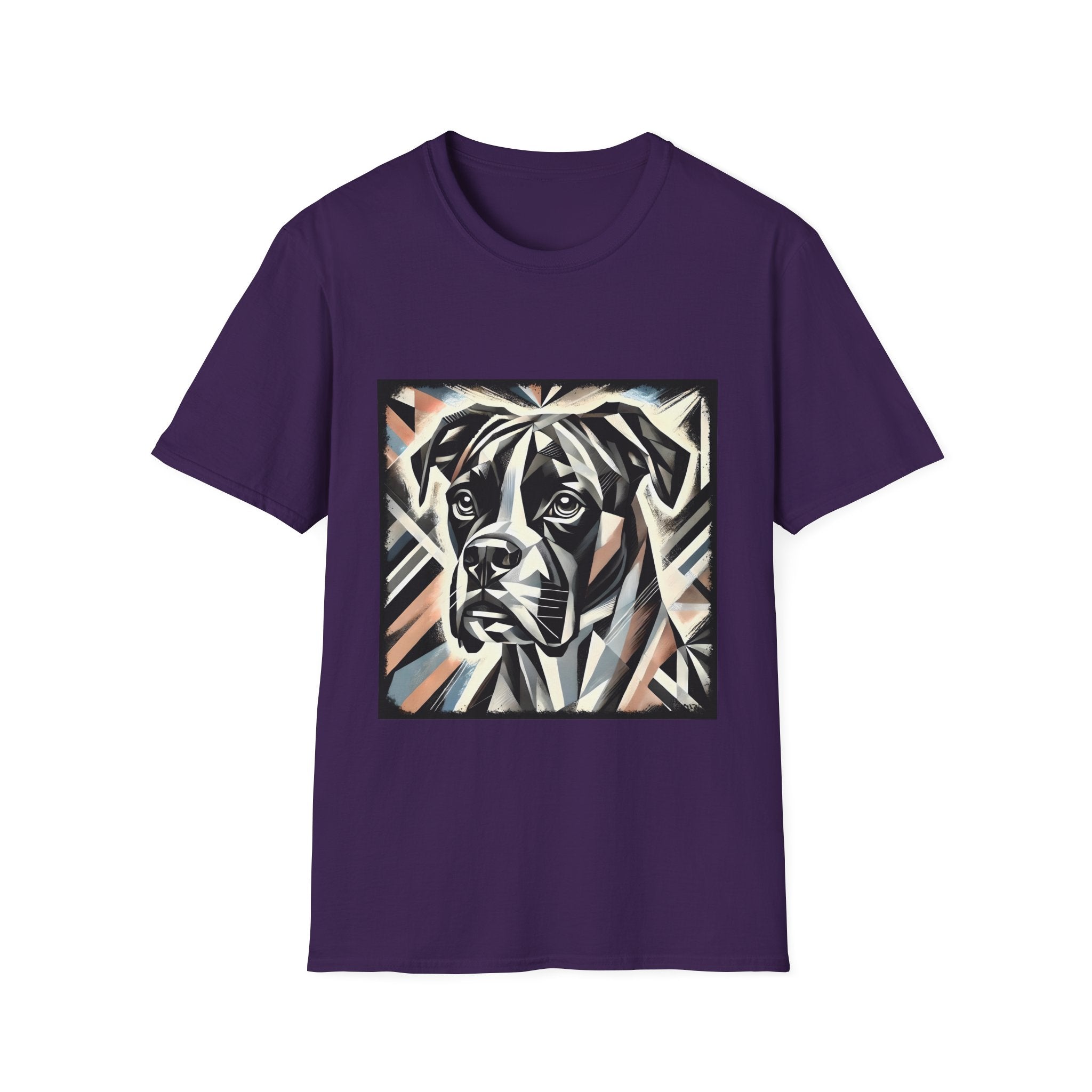 Boxer Bold Geometric | Unisex Dog T-Shirt