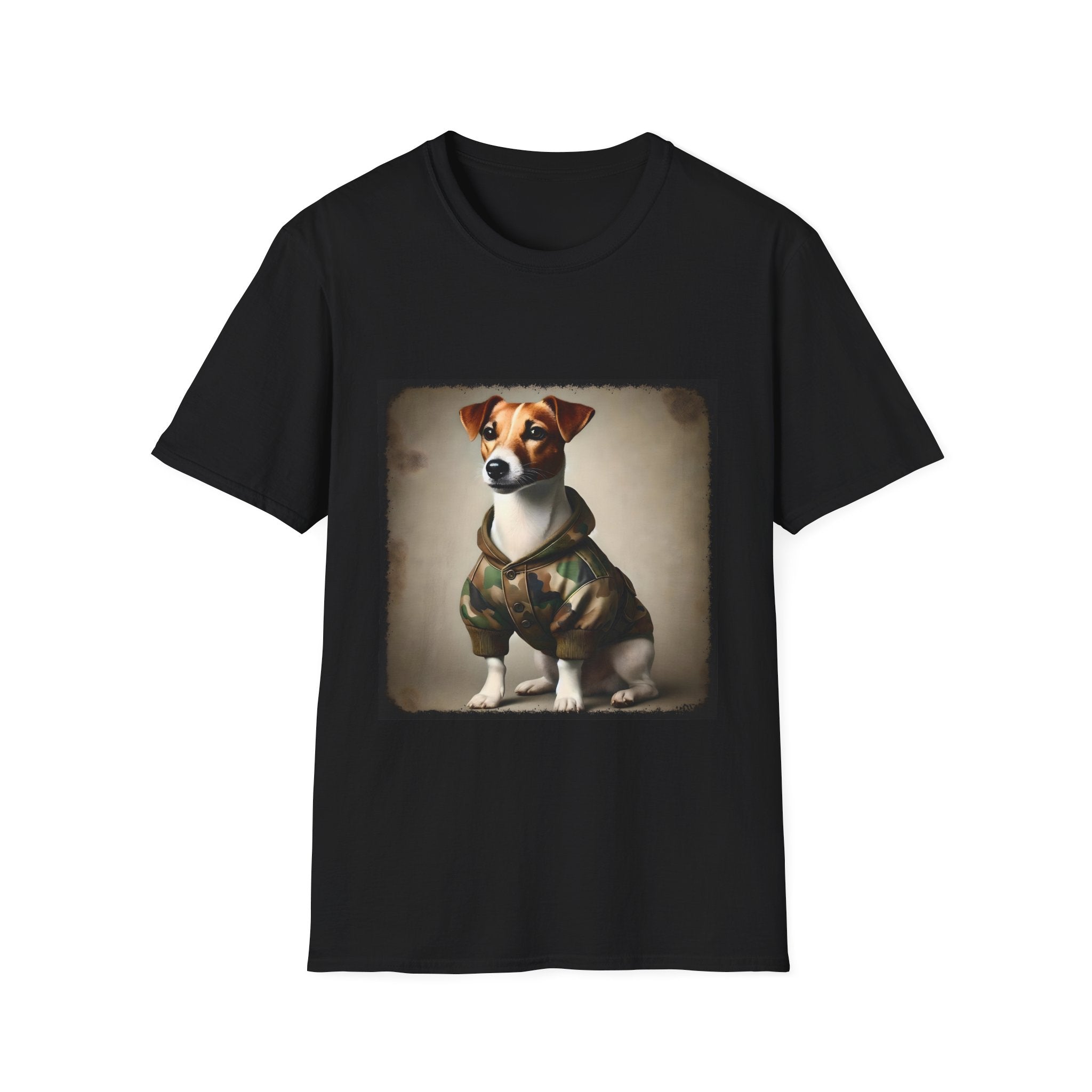 Jack Russell Terrier Camo Cutie | Unisex Dog T-Shirt