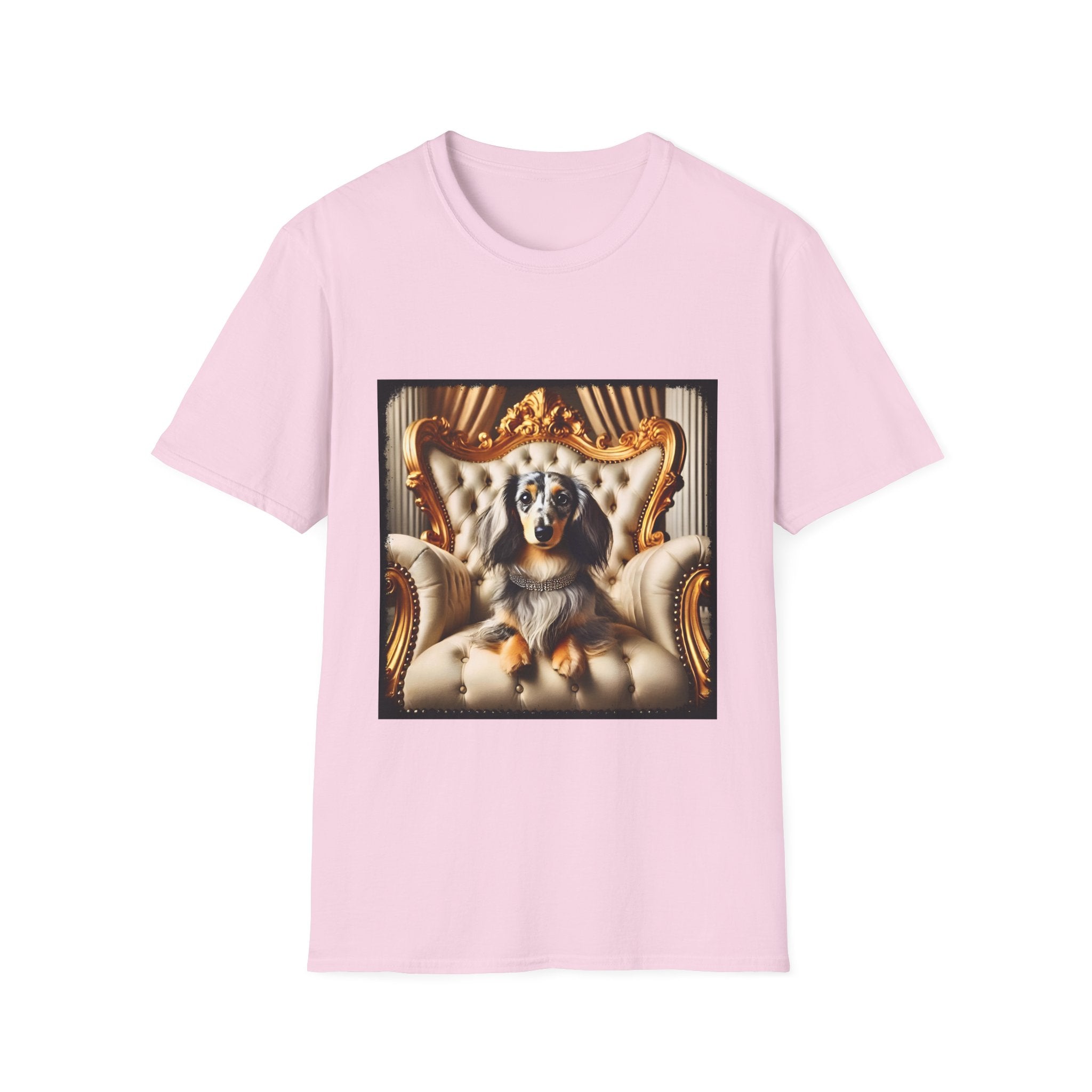 Dachshund Golden Glamour | Unisex Dog T-Shirt