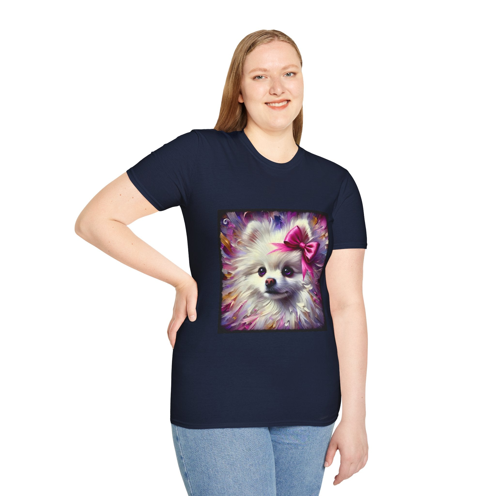 Pomeranian Beautiful Classic  | Unisex Dog T-Shirt