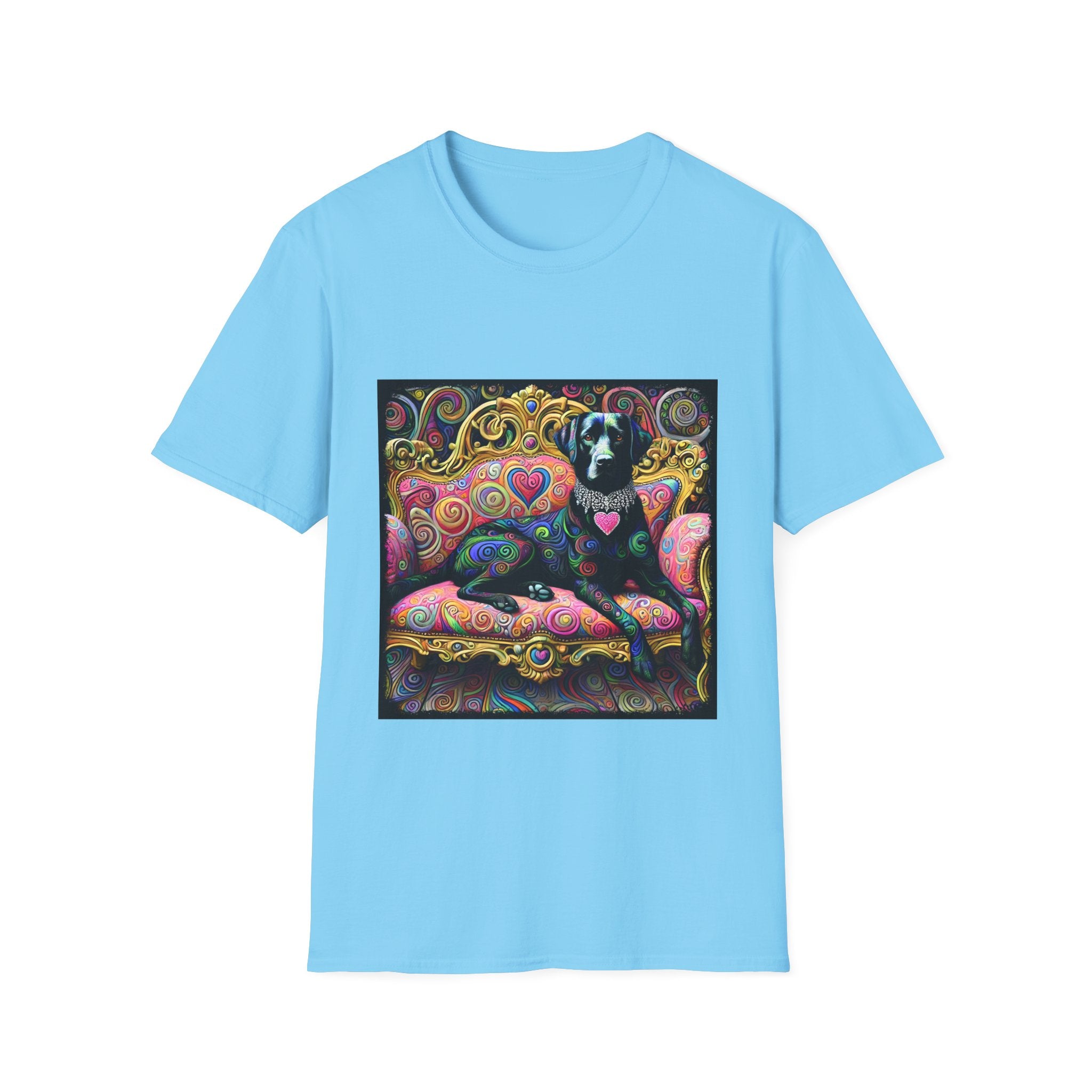 Labrador Retriever Love Swirl | Unisex Dog T-Shirt