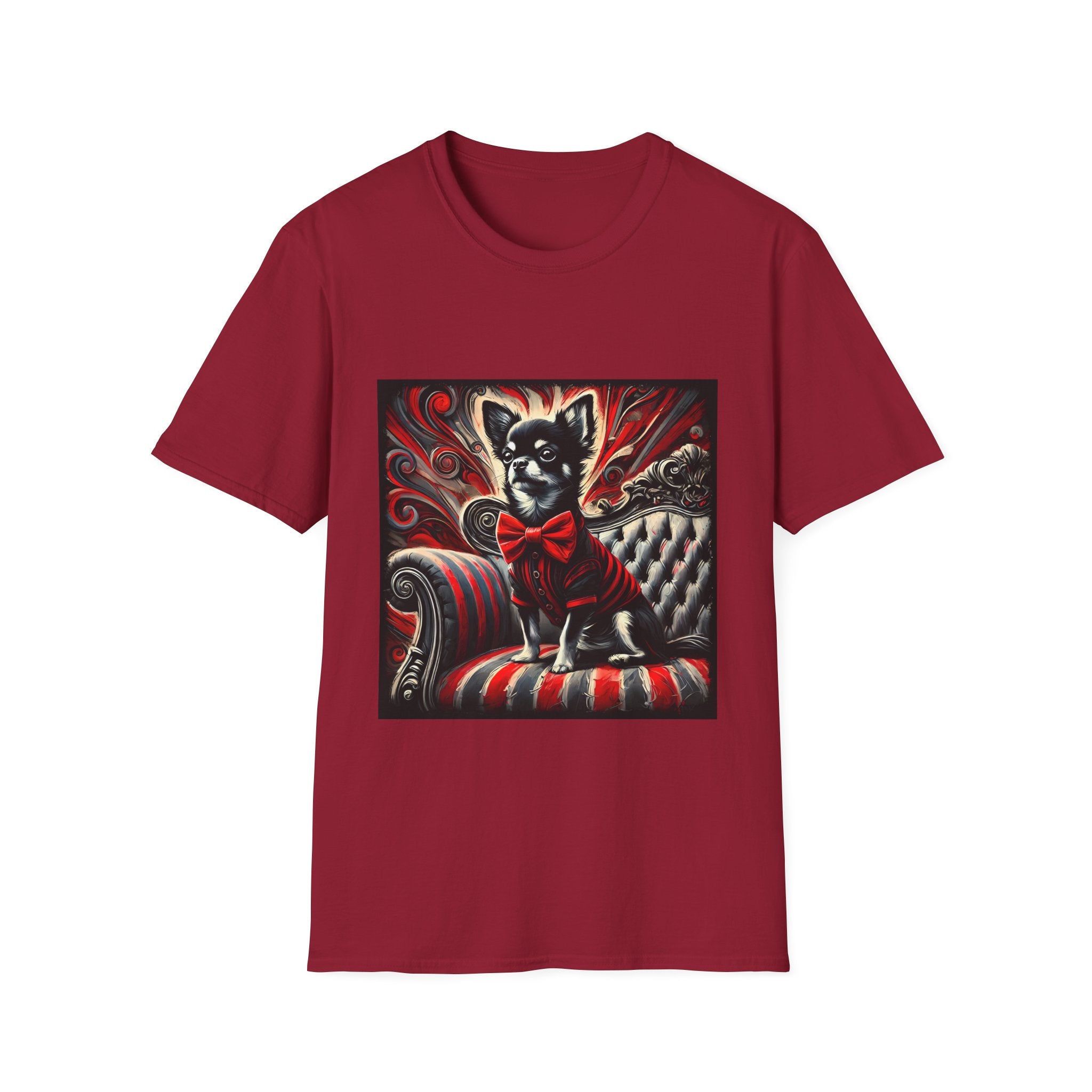 Chihuahua Red Rocker | Unisex Dog T-Shirt