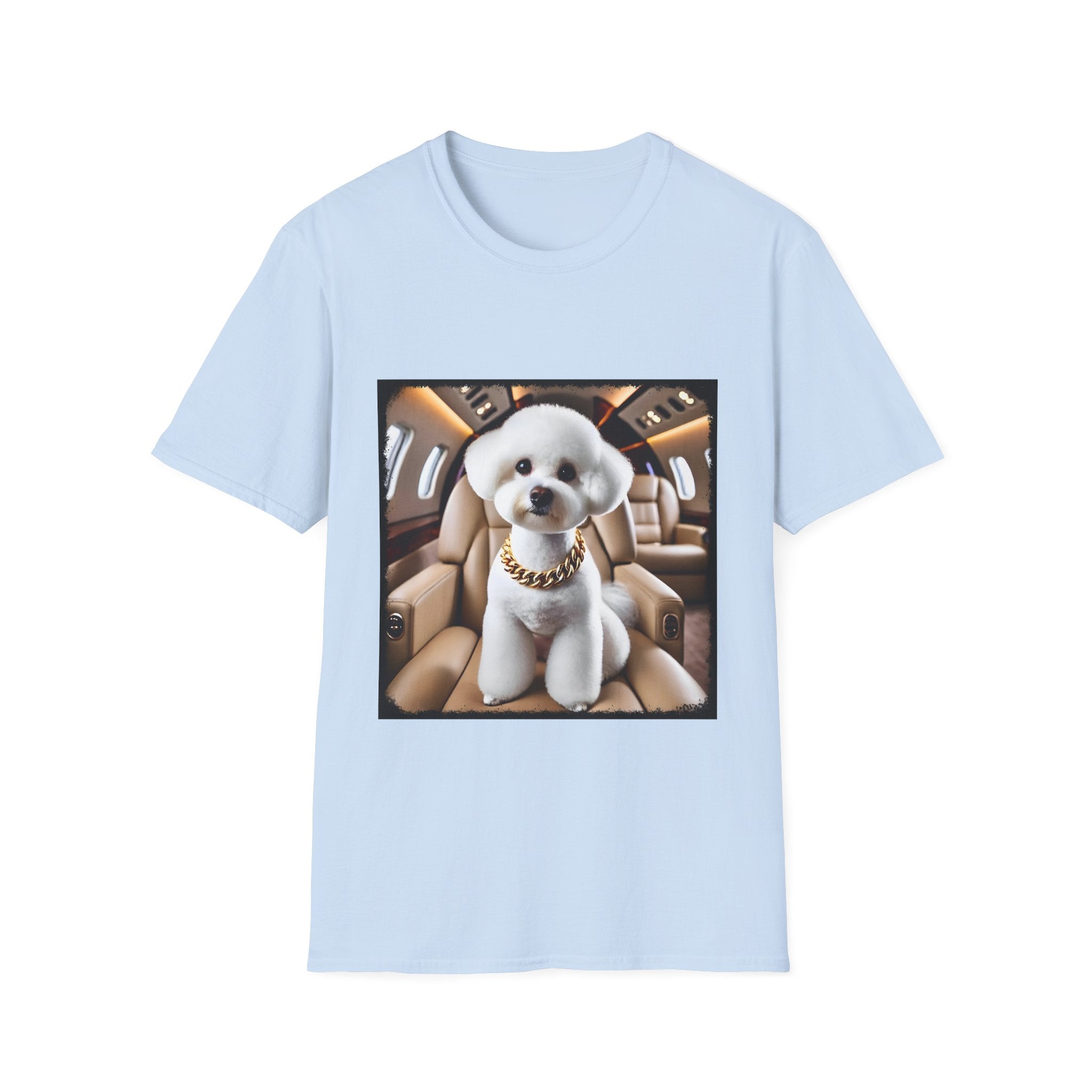 Bichon Frise Fréquent Flier | Unisex Dog T-Shirt