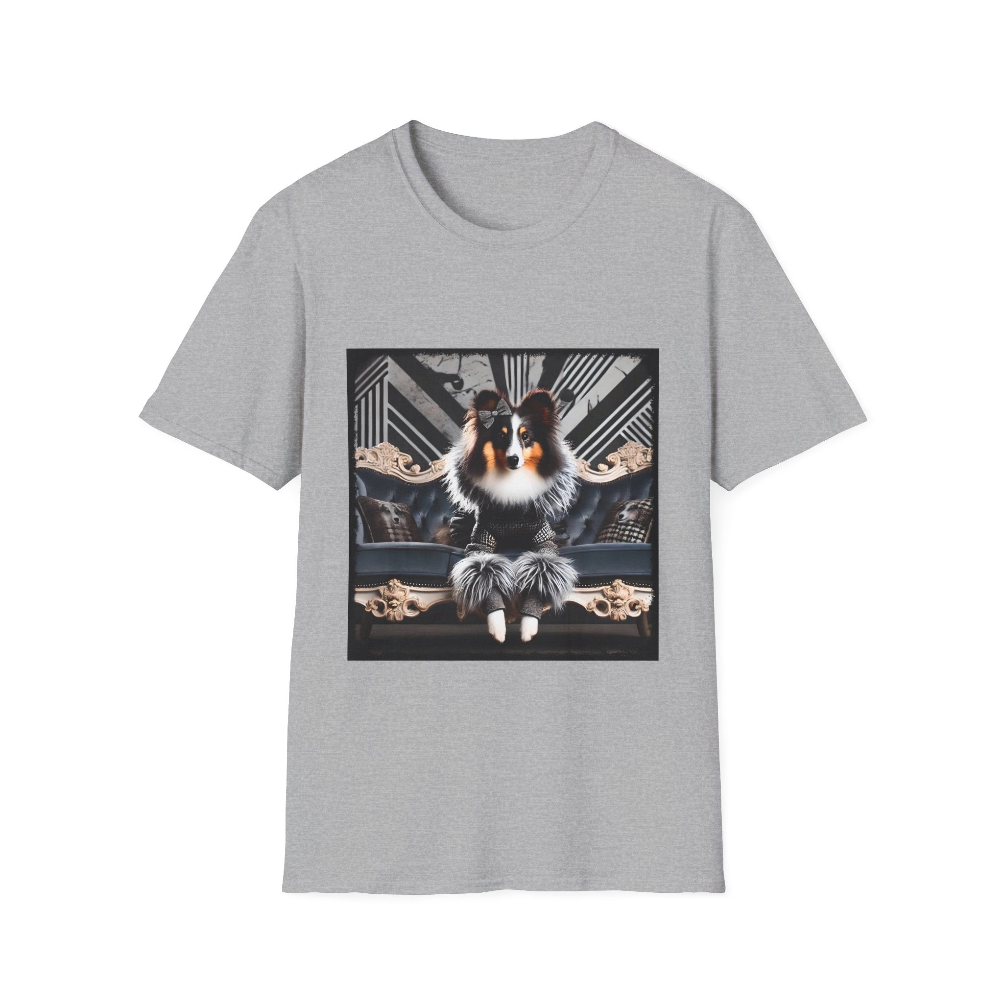 Shetland Sheepdog Fashion Icon | Unisex Dog T-Shirt