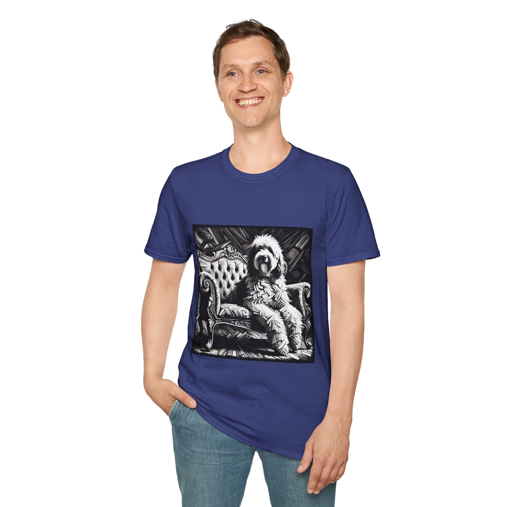 Bernedoodle B&W Bold | Unisex Dog T-Shirt