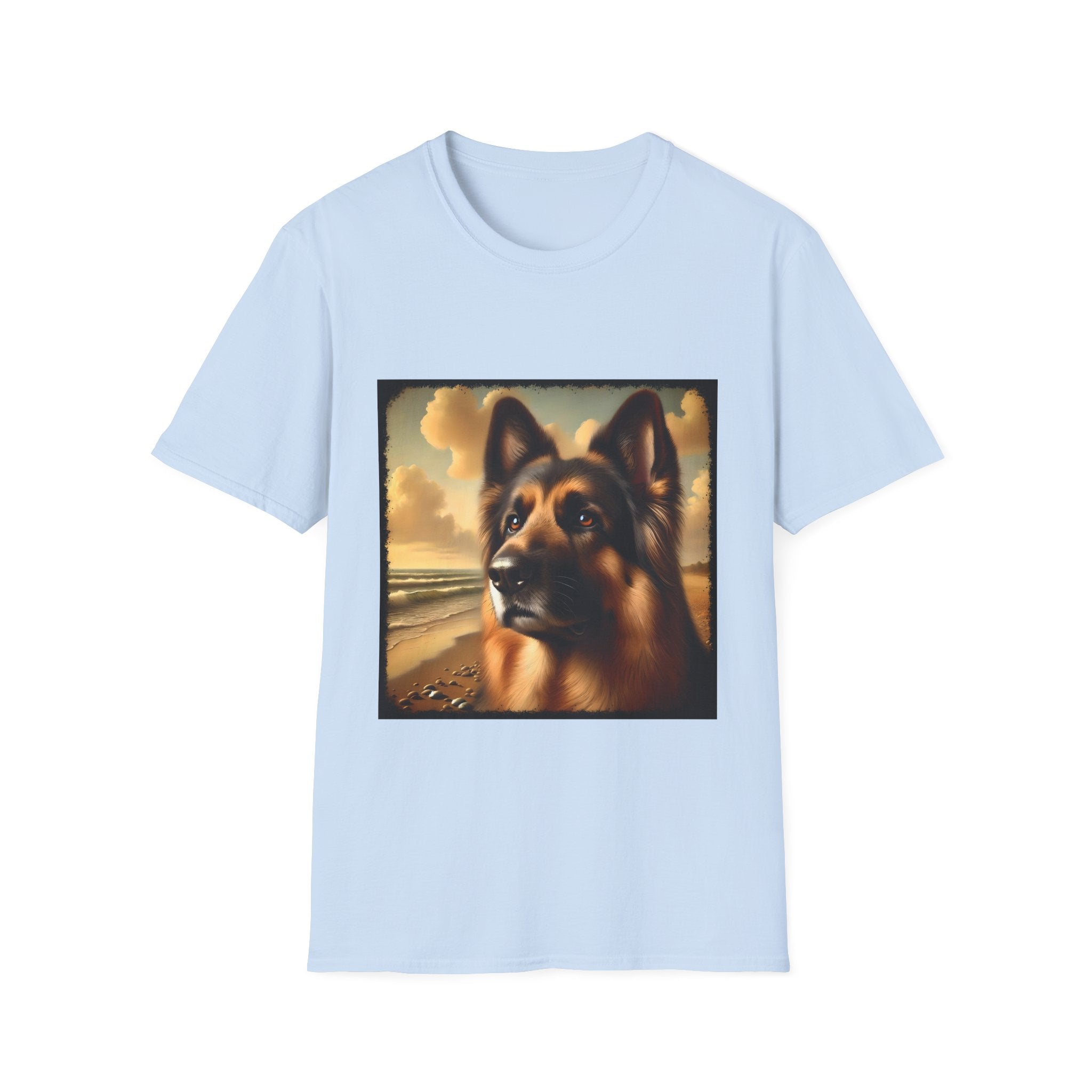 German Shepherd Beach Classic | Unisex Dog T-Shirt