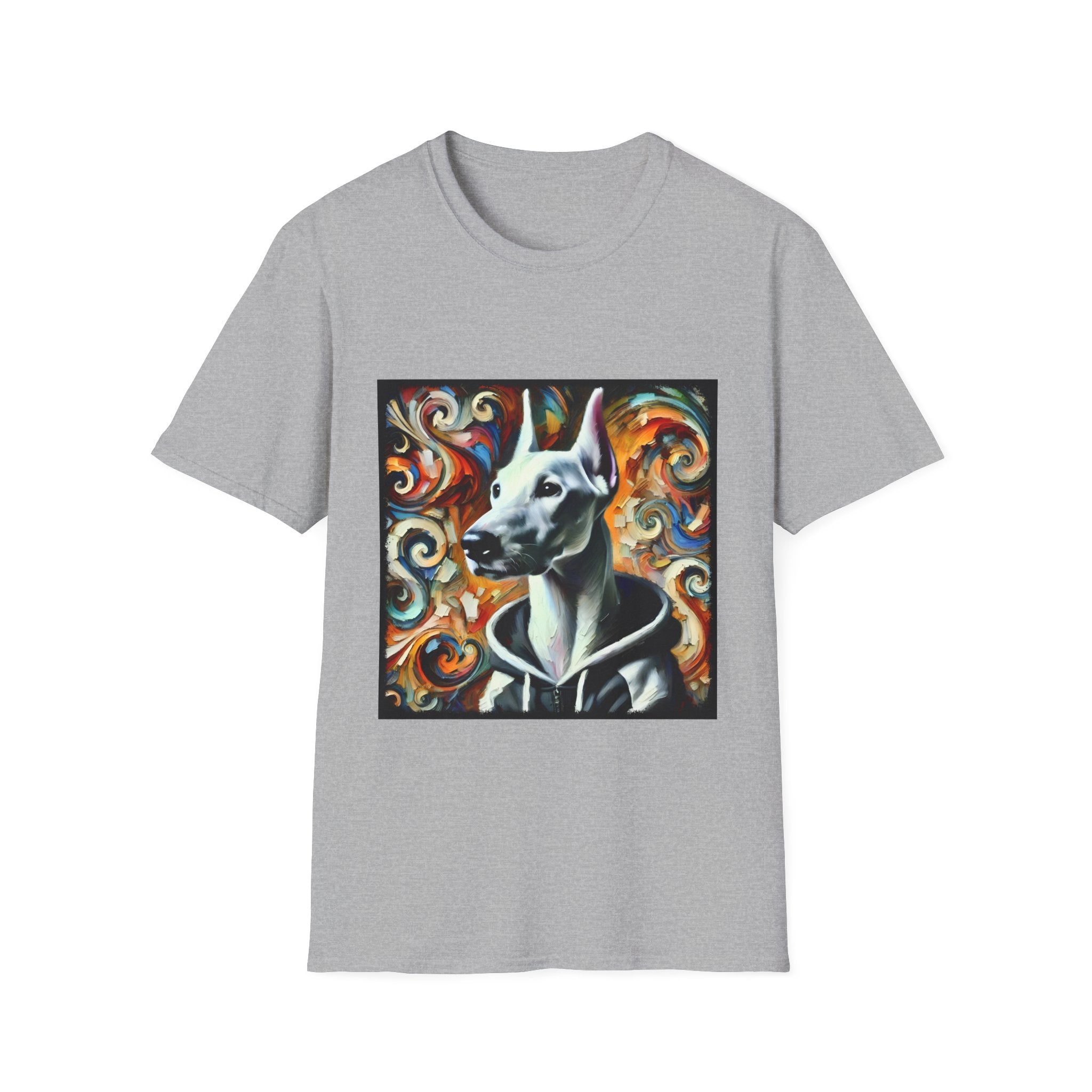 Doberman Pinscher Street Swirl | Unisex Dog T-Shirt