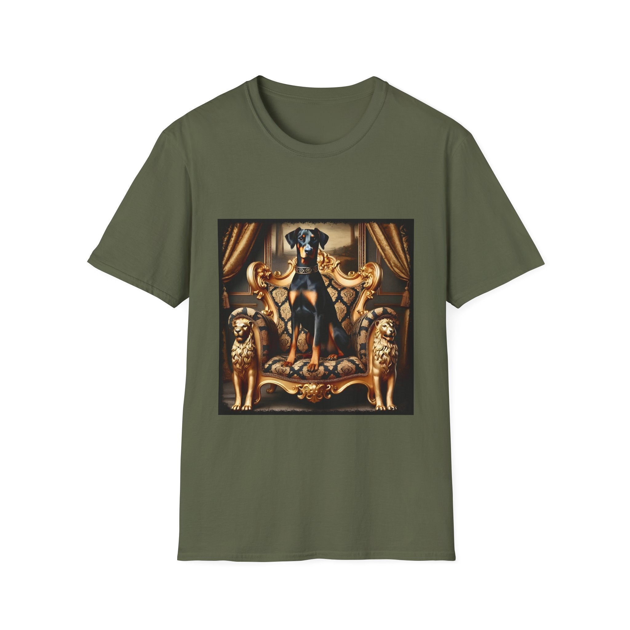 Doberman Pinscher Golden Boy | Unisex Dog T-Shirt
