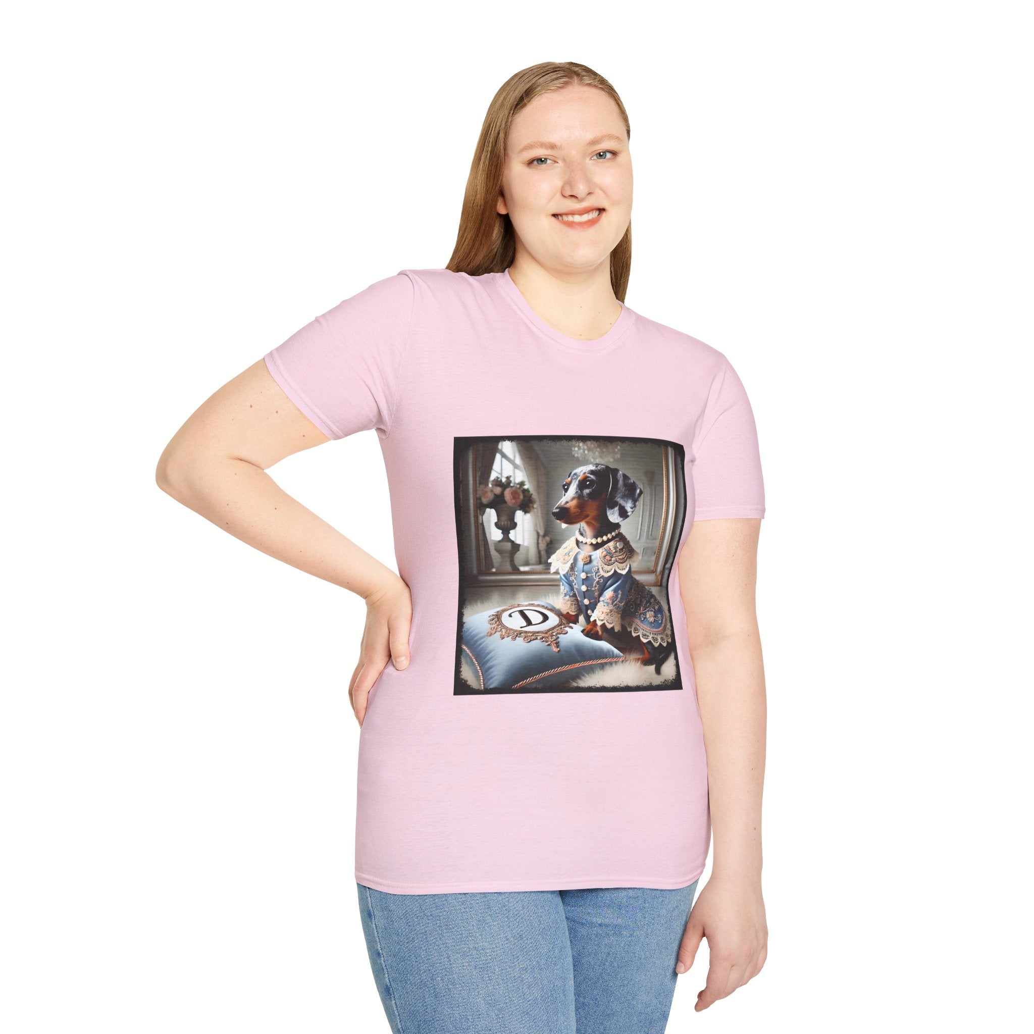 Dachshund Glamour Chic | Unisex Dog T-Shirt
