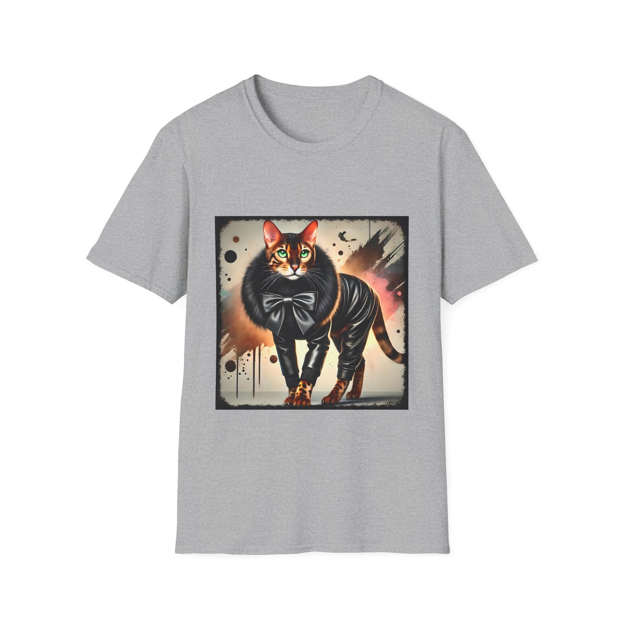 Bengal Cat Bold Muse | Unisex Cat T-Shirt