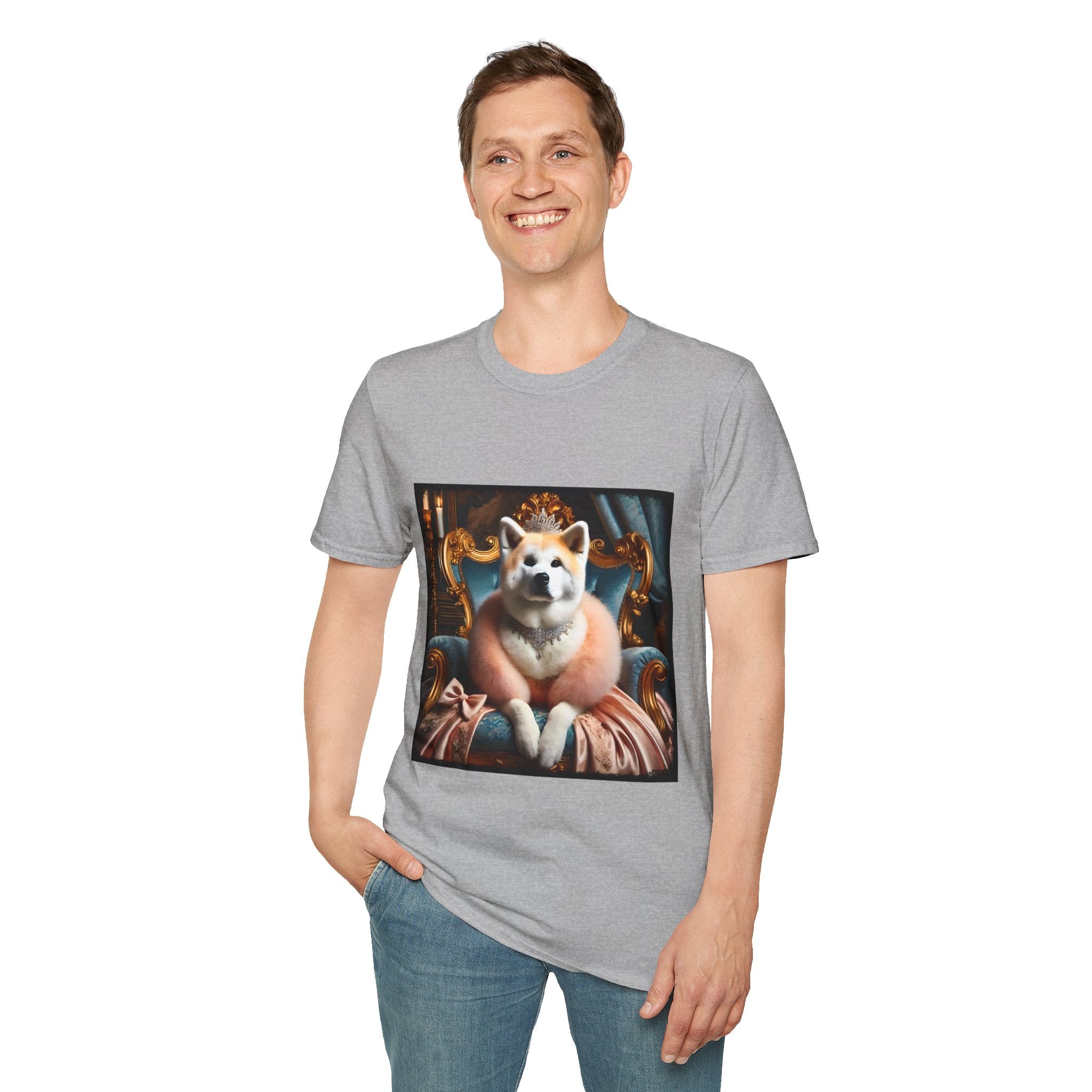 Akita Pink Princess | Unisex Dog T-Shirt