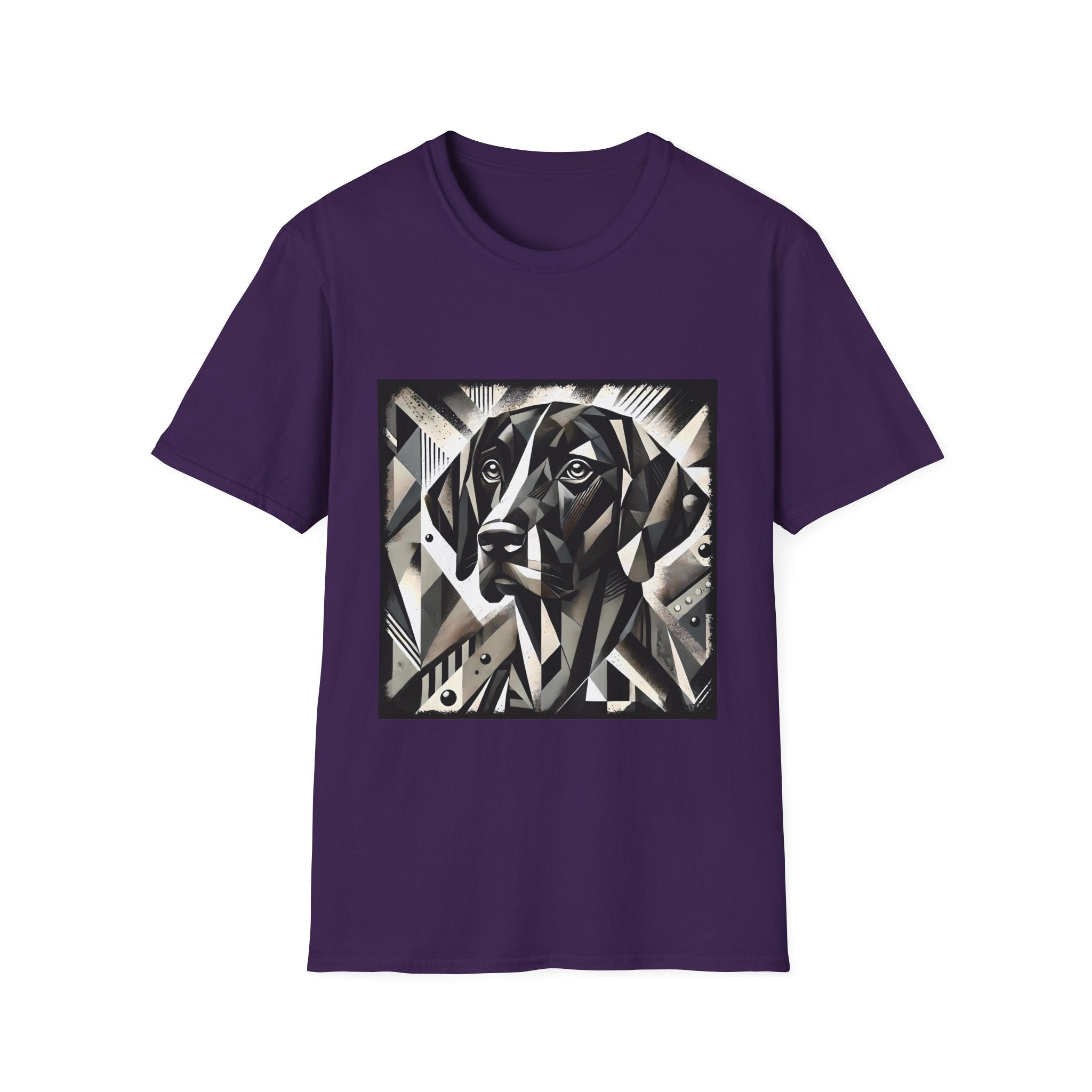 German Shorthaired Pointer B&W Geometric  | Unisex Dog T-Shirt