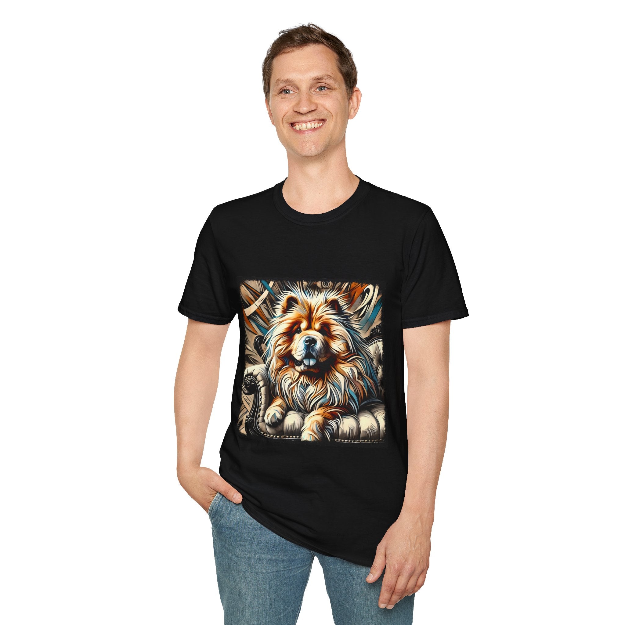 Chow Chow Warm Rebel | Unisex Dog T-Shirt