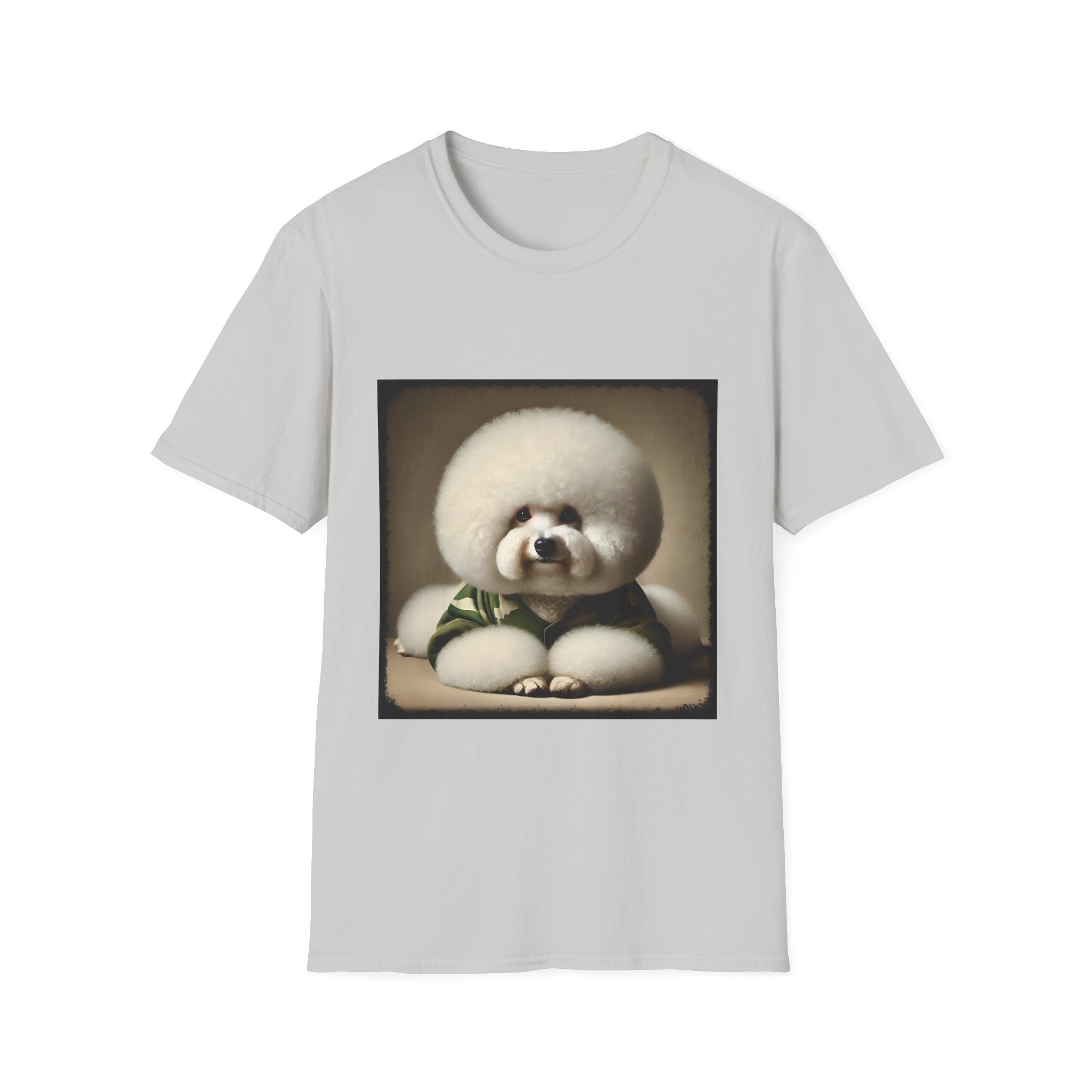 Bichon Frise Combat Cutie | Unisex Dog T-Shirt