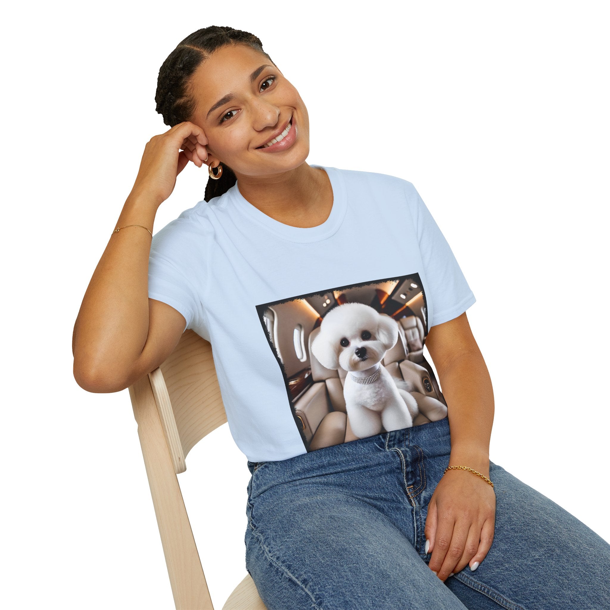 Bichon Frise Passport Pup | Unisex Dog T-Shirt