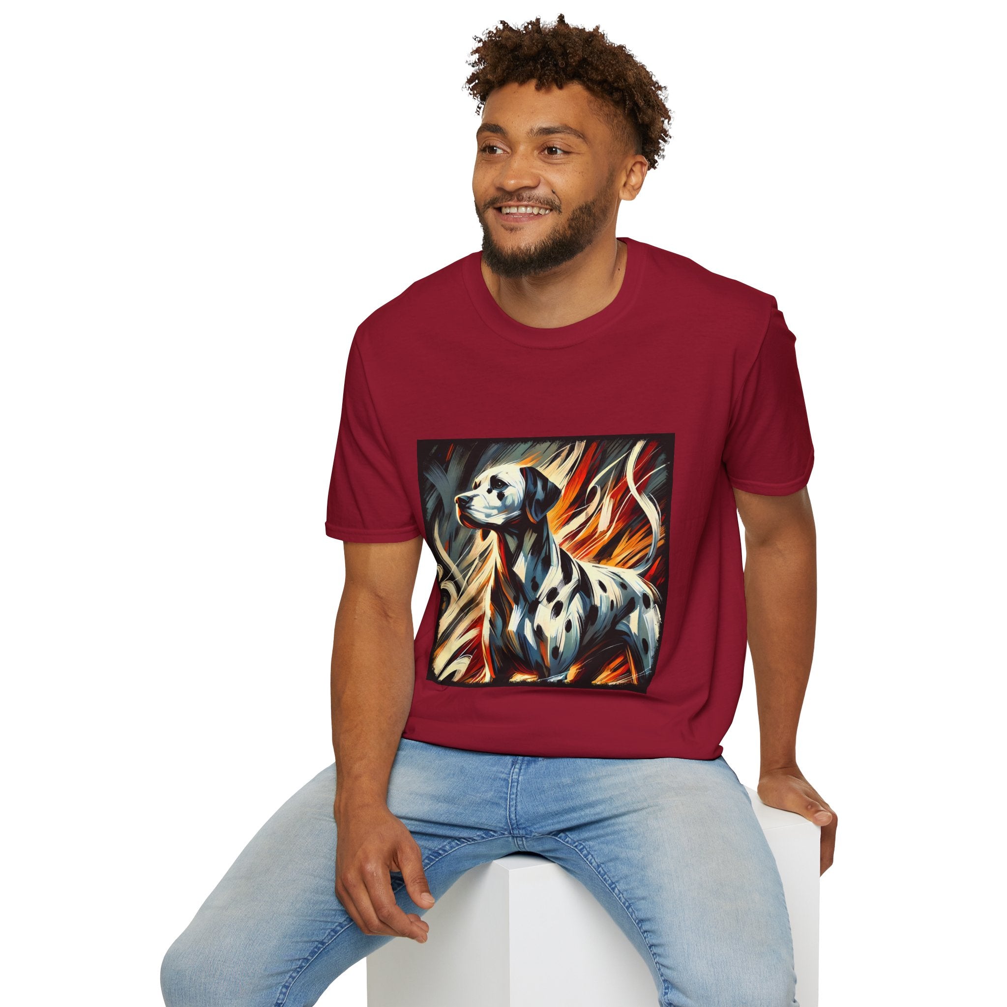 Dalmatian Bold Fire Classic | Unisex Dog T-Shirt