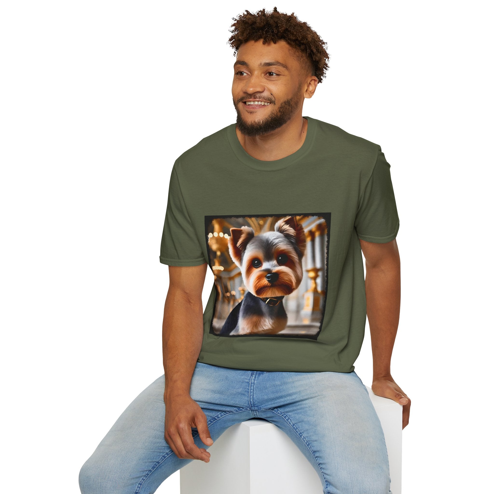 Yorkshire Terrier Posh Pose | Unisex Dog T-Shirt