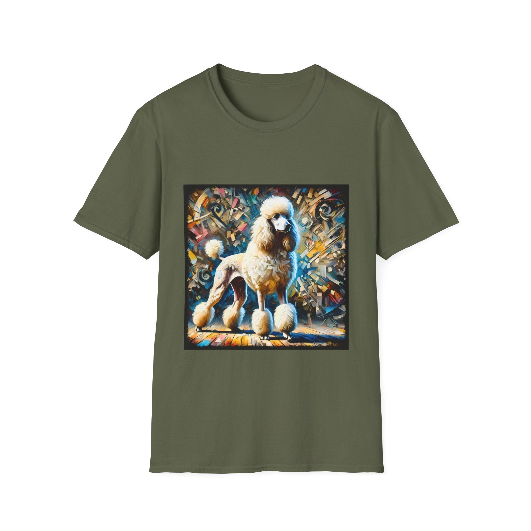 Poodle Pastel Pixel Classic | Unisex Dog T-Shirt