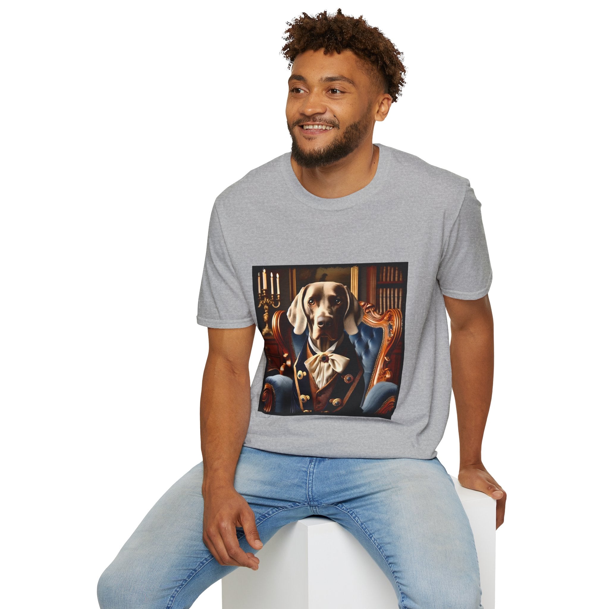 Weimaraner Dashing Duke | Unisex Dog T-Shirt
