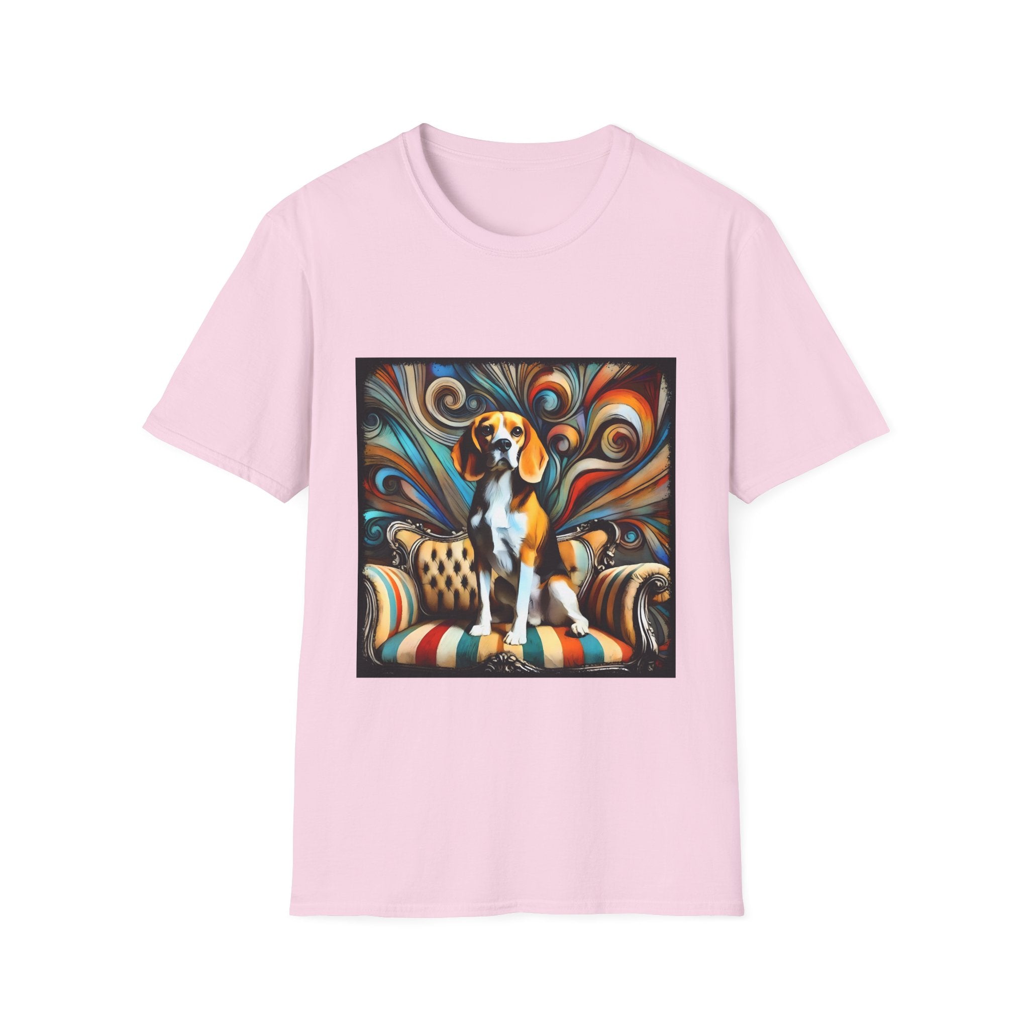 Beagle Warm Swirl | Unisex Dog T-Shirt