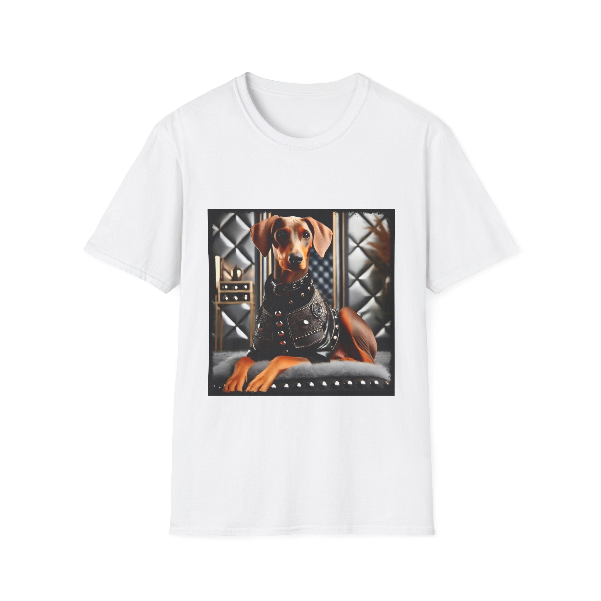 Doberman Pinscher Rock Rich | Unisex Dog T-Shirt