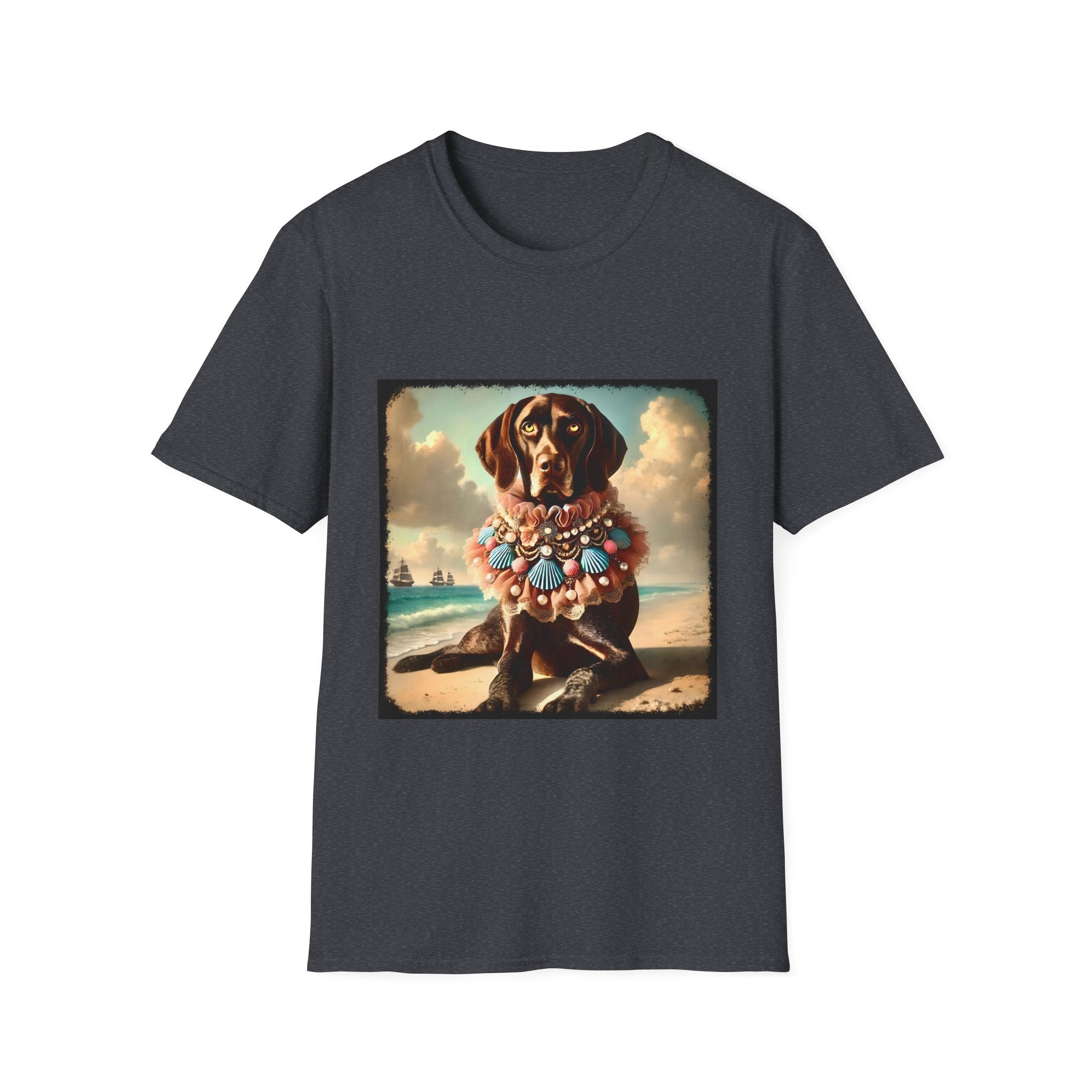 German Shorthaired Pointer Beach Babe | Unisex Dog T-Shirt