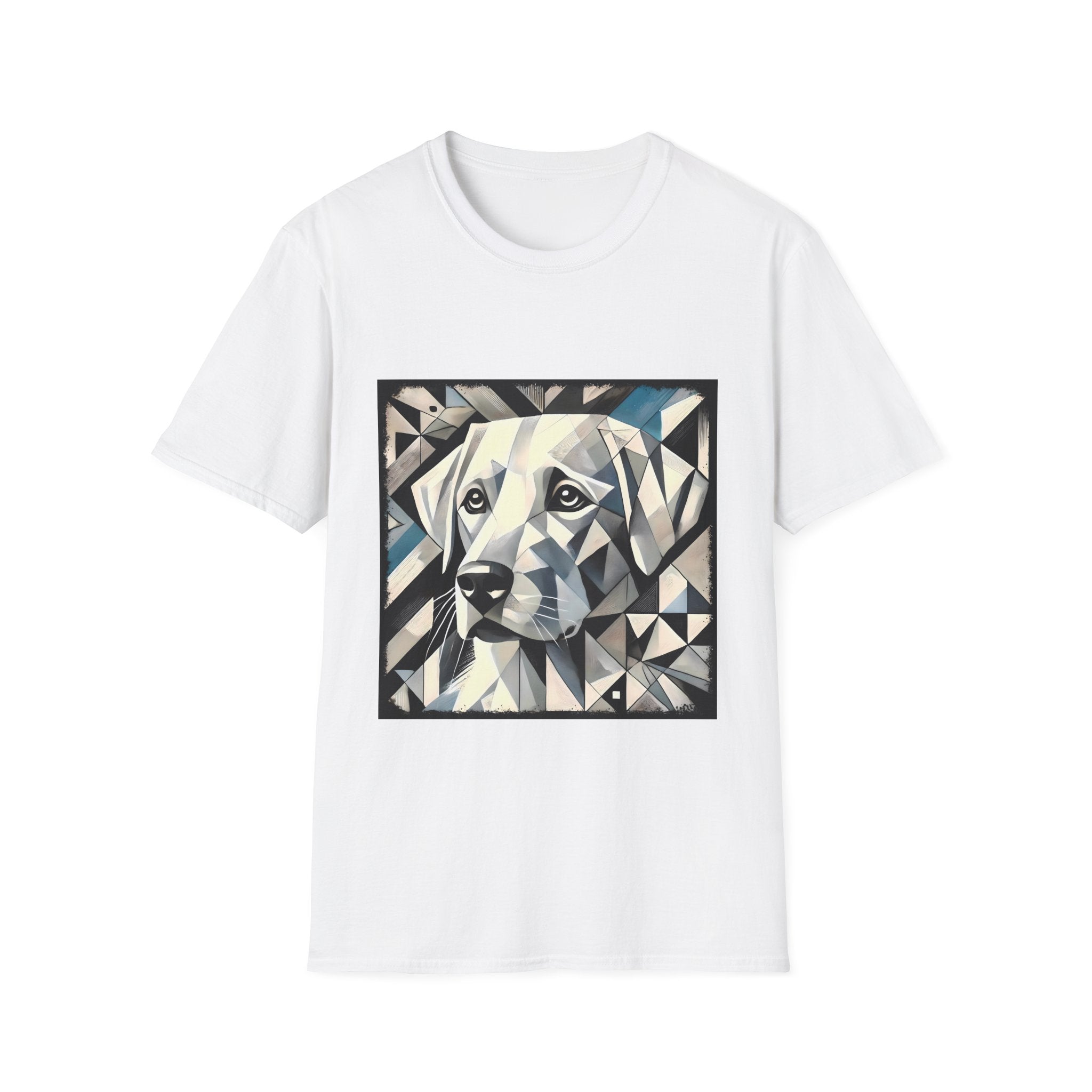 Labrador Retriever White Geometric | Unisex Dog T-Shirt