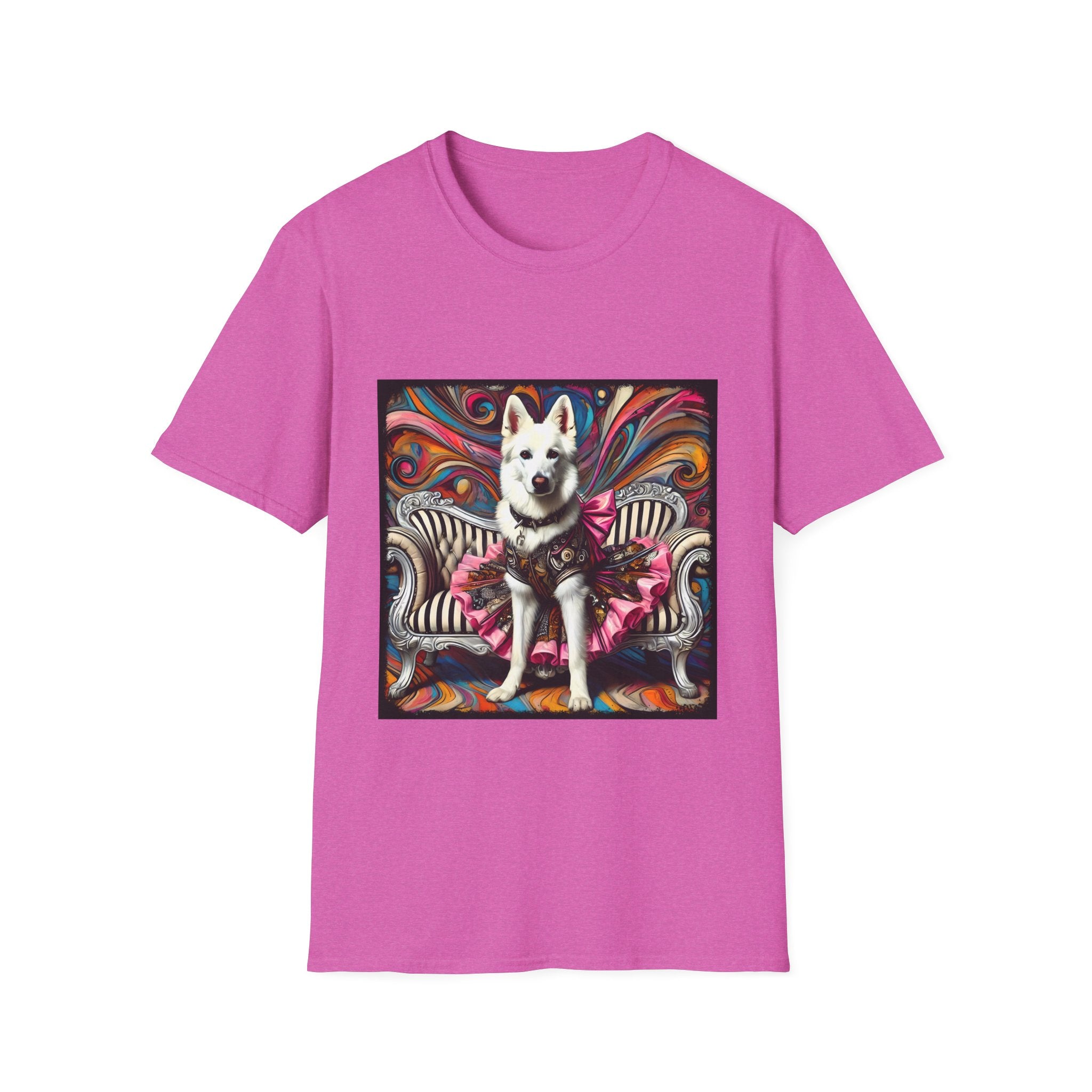 German Shepherd Pink Rocker | Unisex Dog T-Shirt