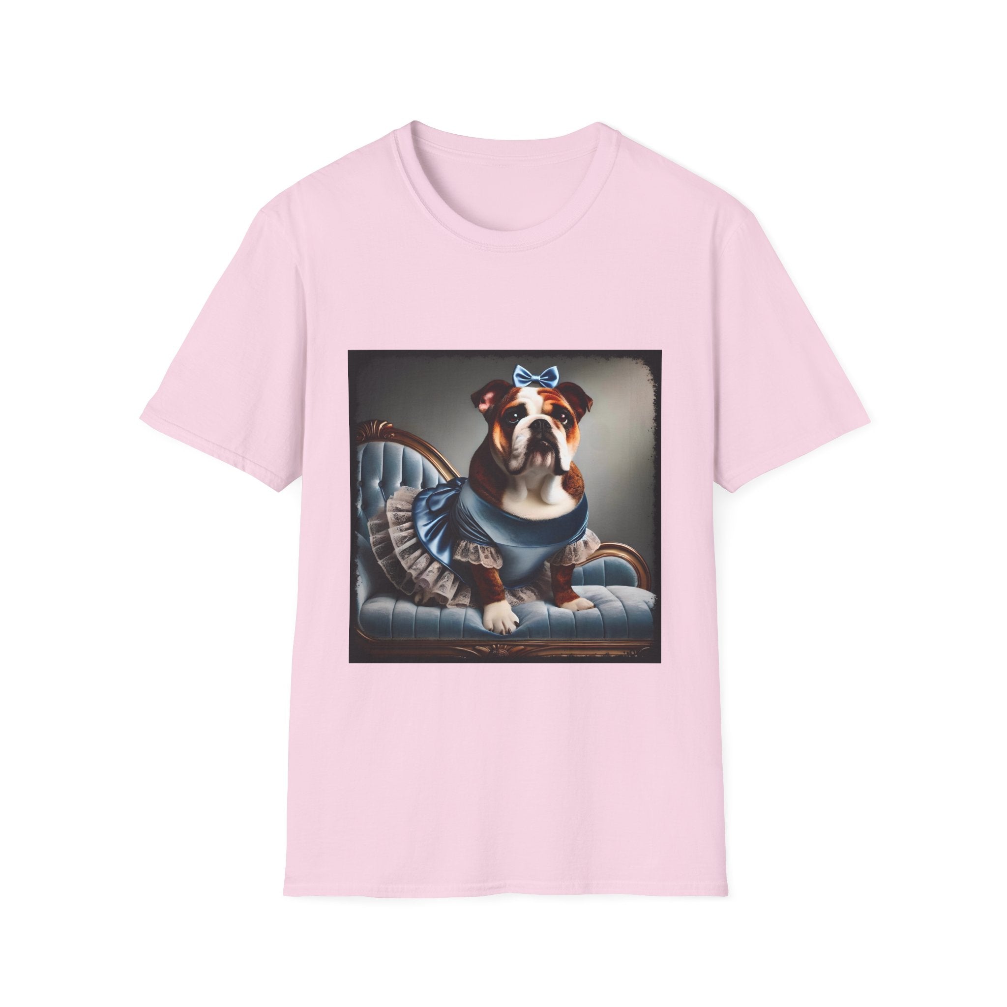 Bulldog Velvet Vixen | Unisex Dog T-Shirt