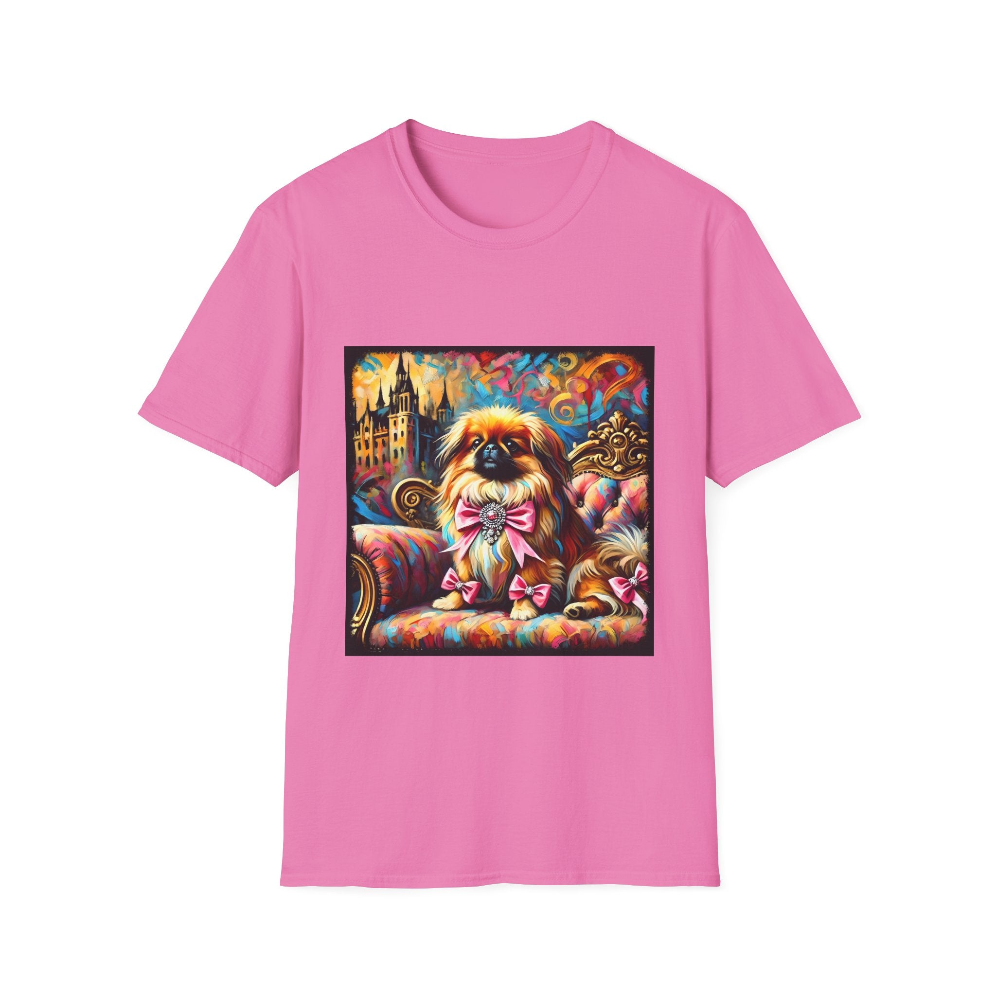 Pekingese Diamond Princess Classic | Unisex Dog T-Shirt