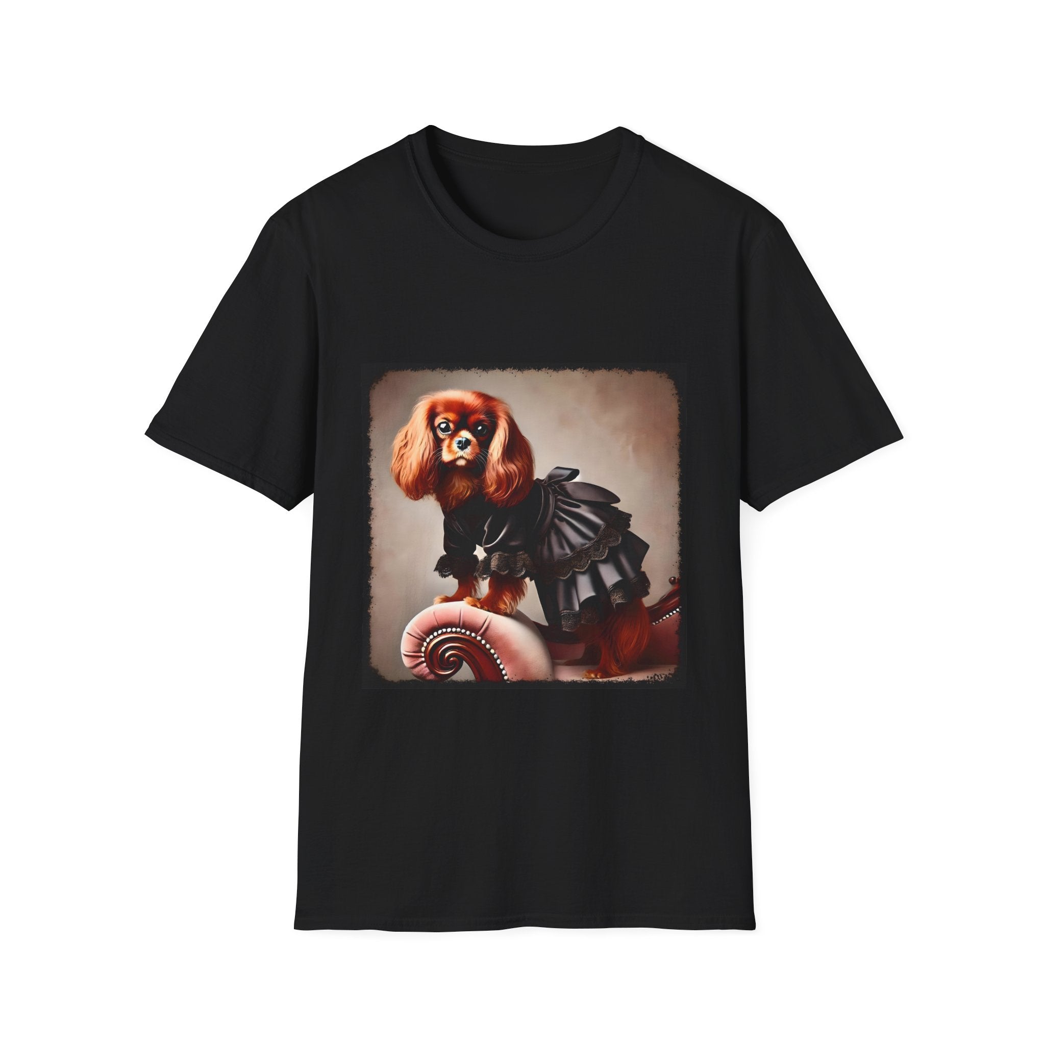 Cavalier King Charles Spaniel Edgy Muse | Unisex Dog T-Shirt