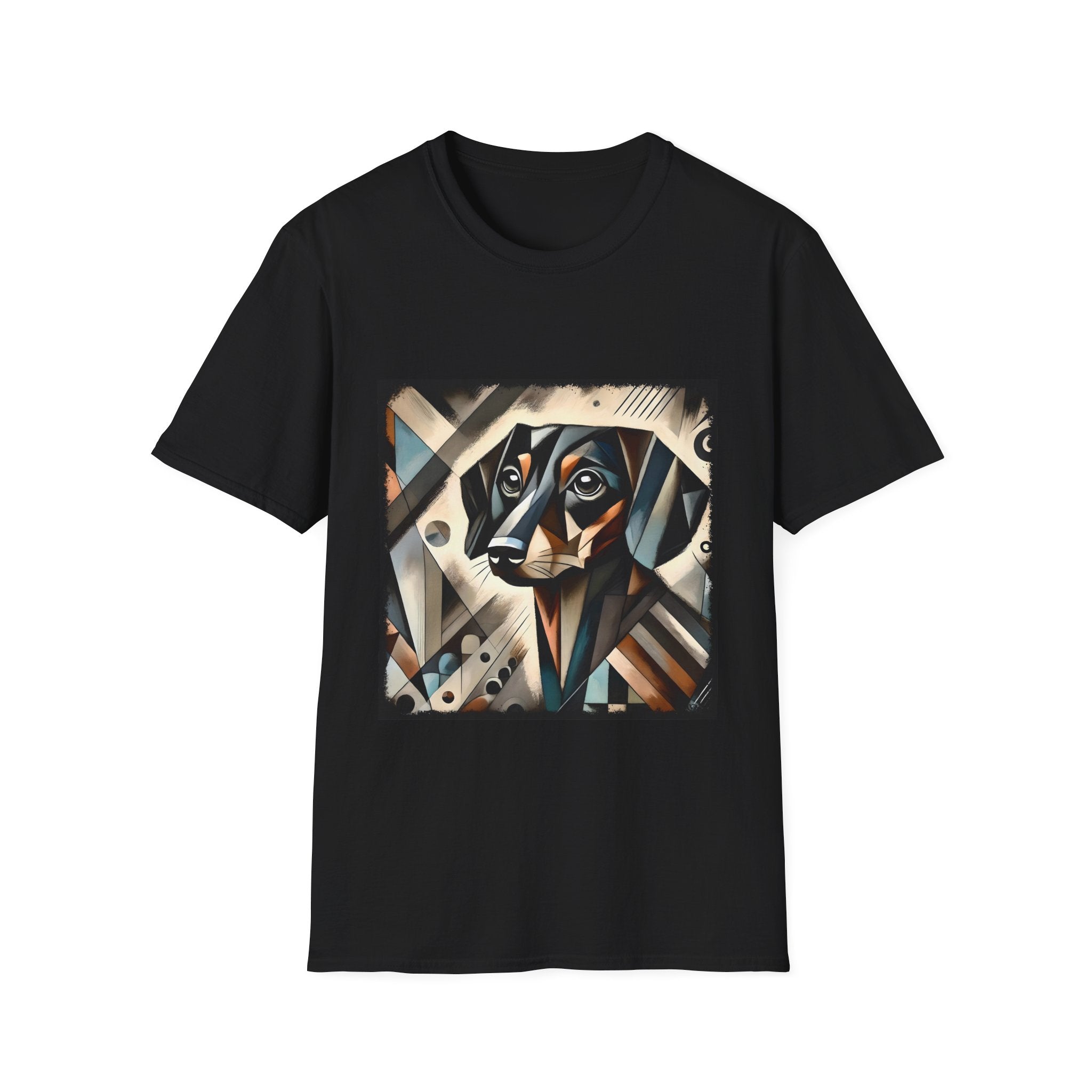 Dachshund Bold Geometric | Unisex Dog T-Shirt
