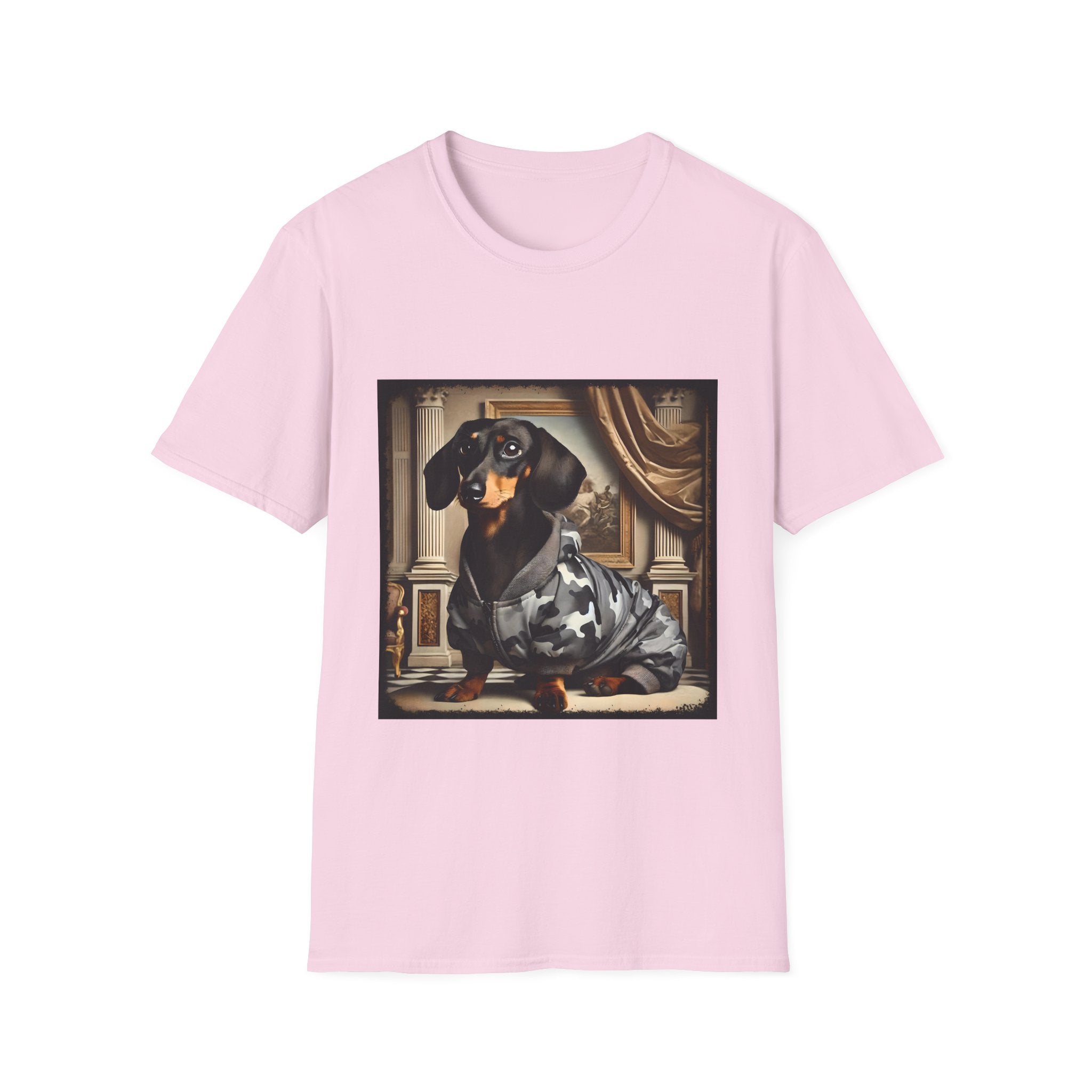 Dachshund Camo Cutie | Unisex Dog T-Shirt